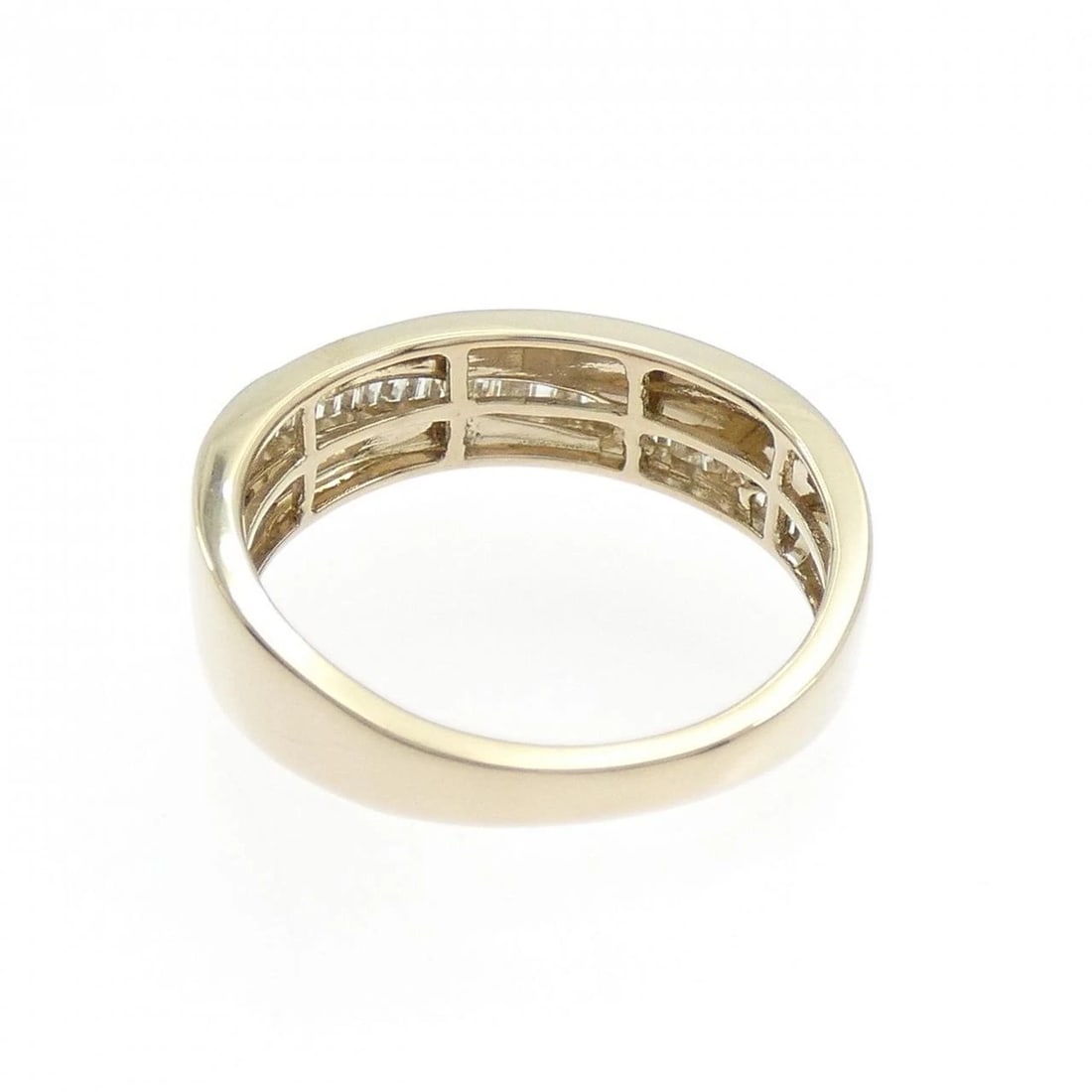 K18YG DIAMOND RING - 3