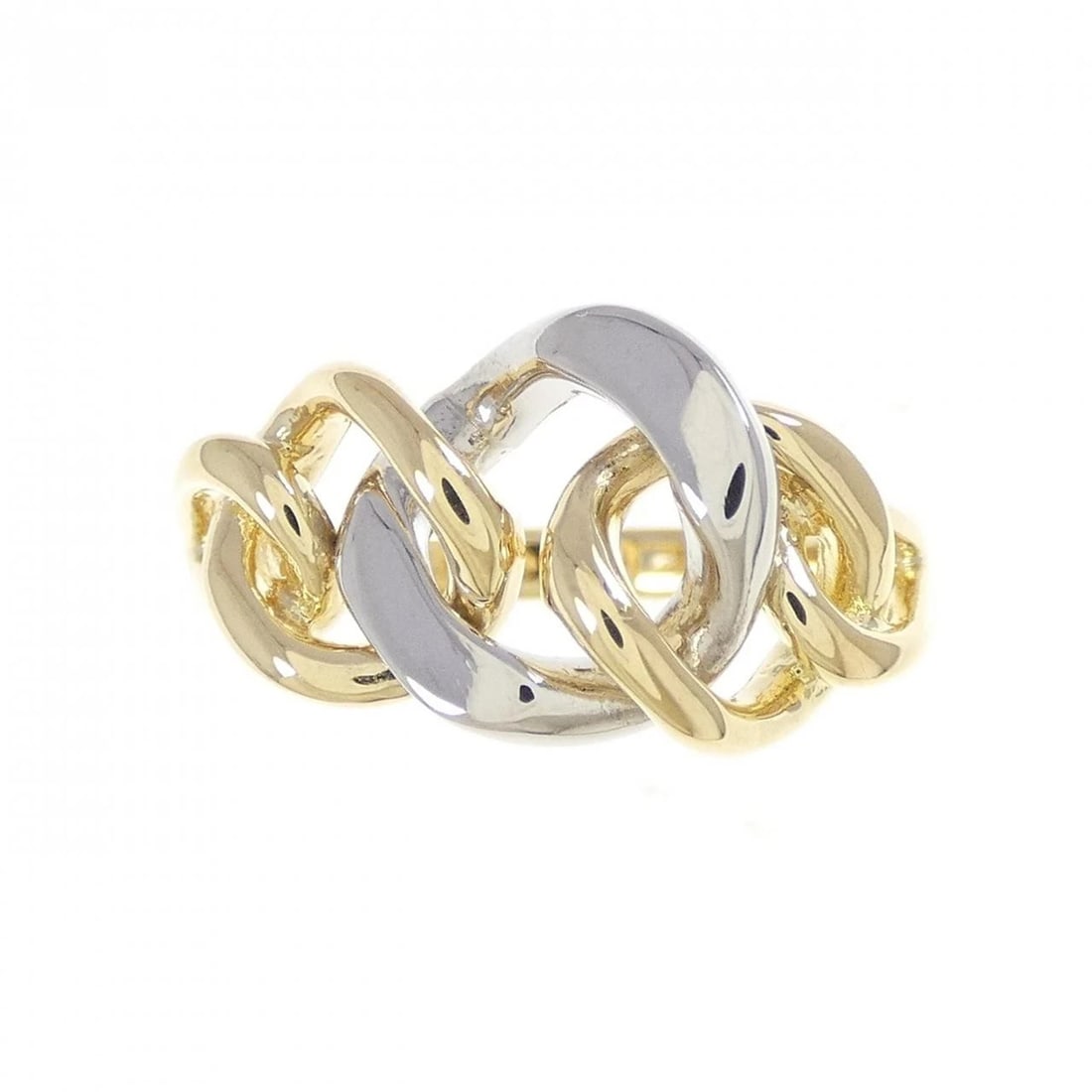 K18YG/PT900 RING - 2