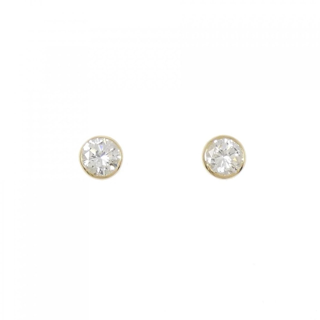 K18YG/ST DIAMOND PIERCE: K18YG/ST Diamond Pierce Brand: Unbranded Type: Pierce/Earring Material: 18K yellow gold/Stainless steel, Color: yellow gold Size: Diameteraround: 5.1mm Accessories: None Accessories Notice: