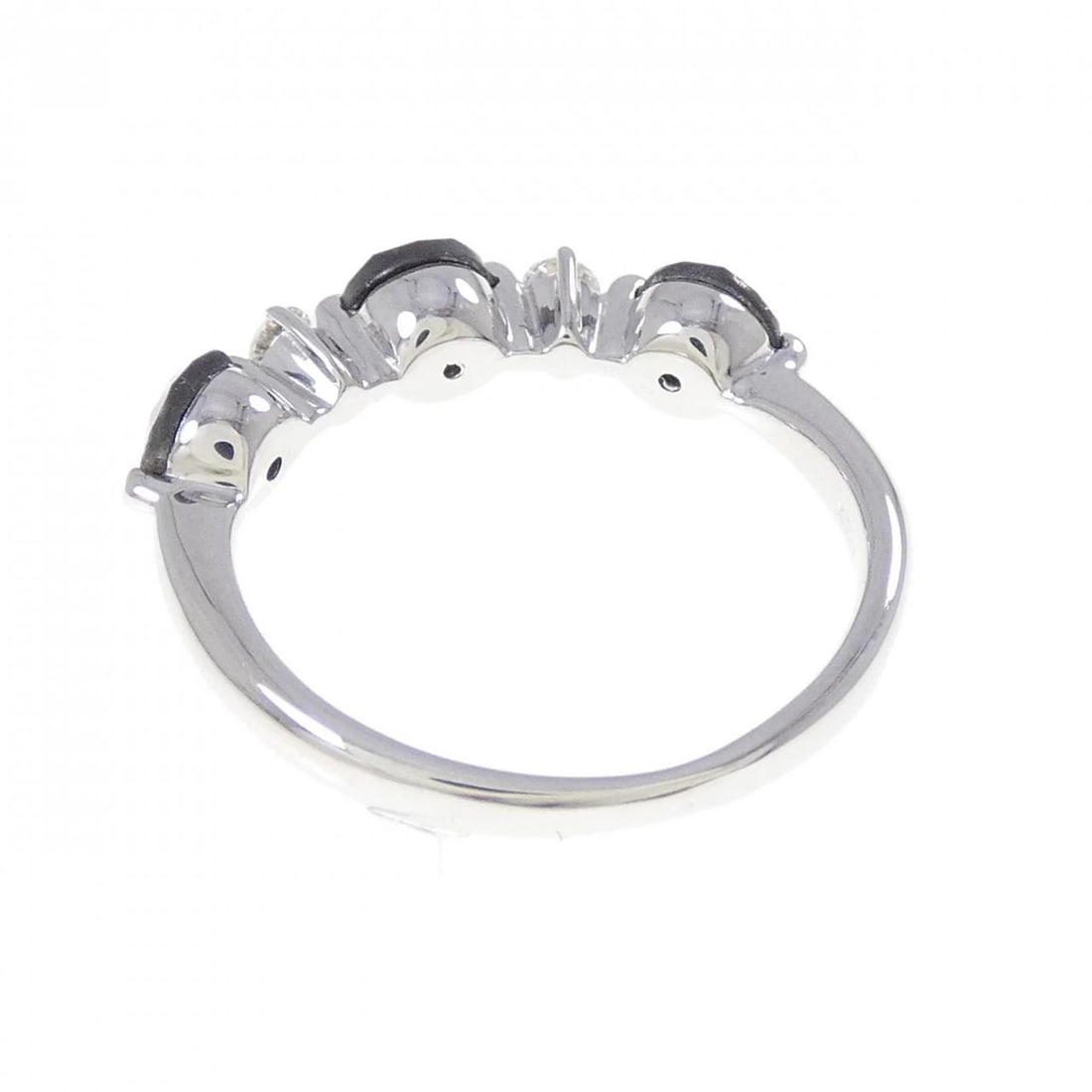 K18WG DIAMOND RING - 3