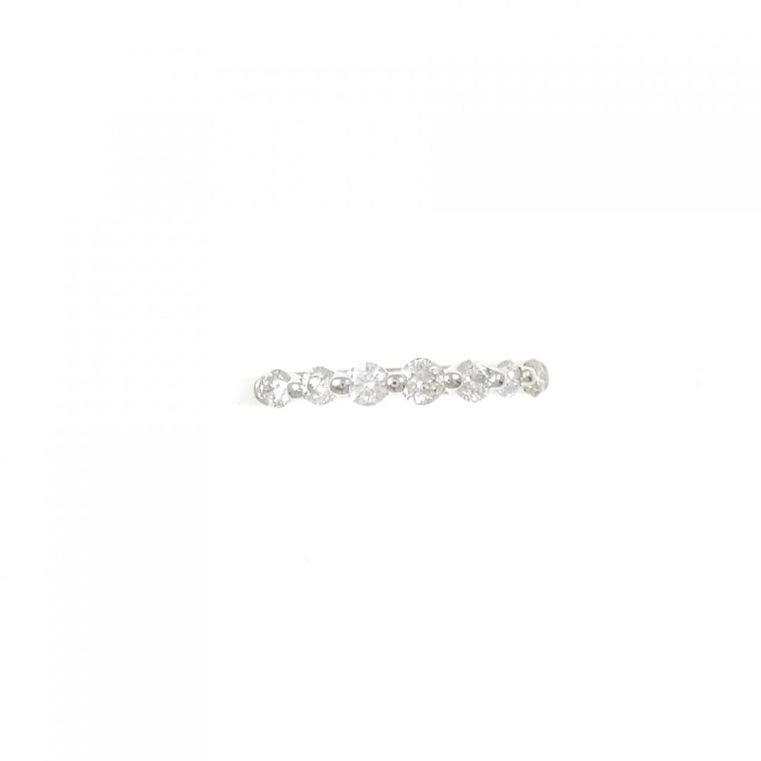 K18WG DIAMOND RING - 2