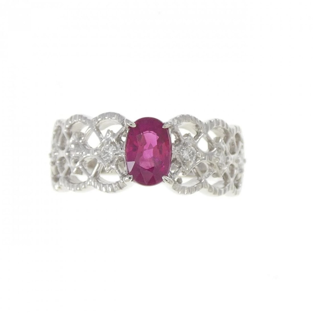 PT900 RUBY RING - 2