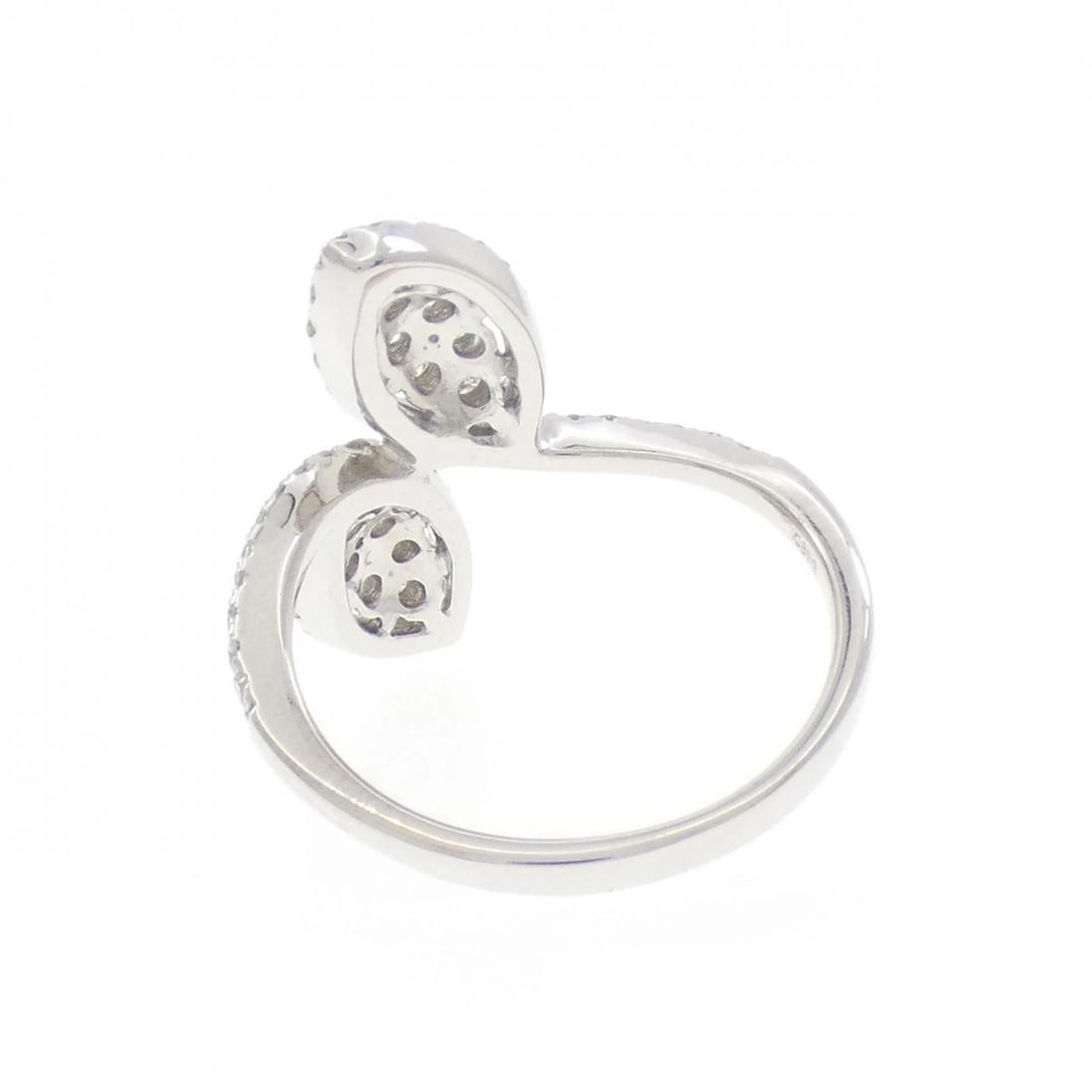 K18WG DIAMOND RING - 3