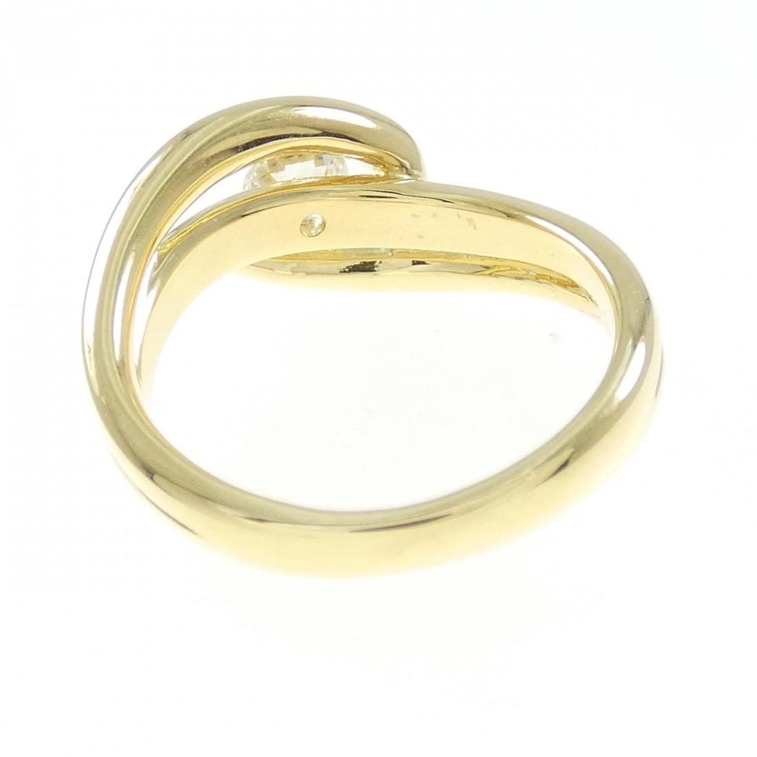 K18YG DIAMOND RING - 2