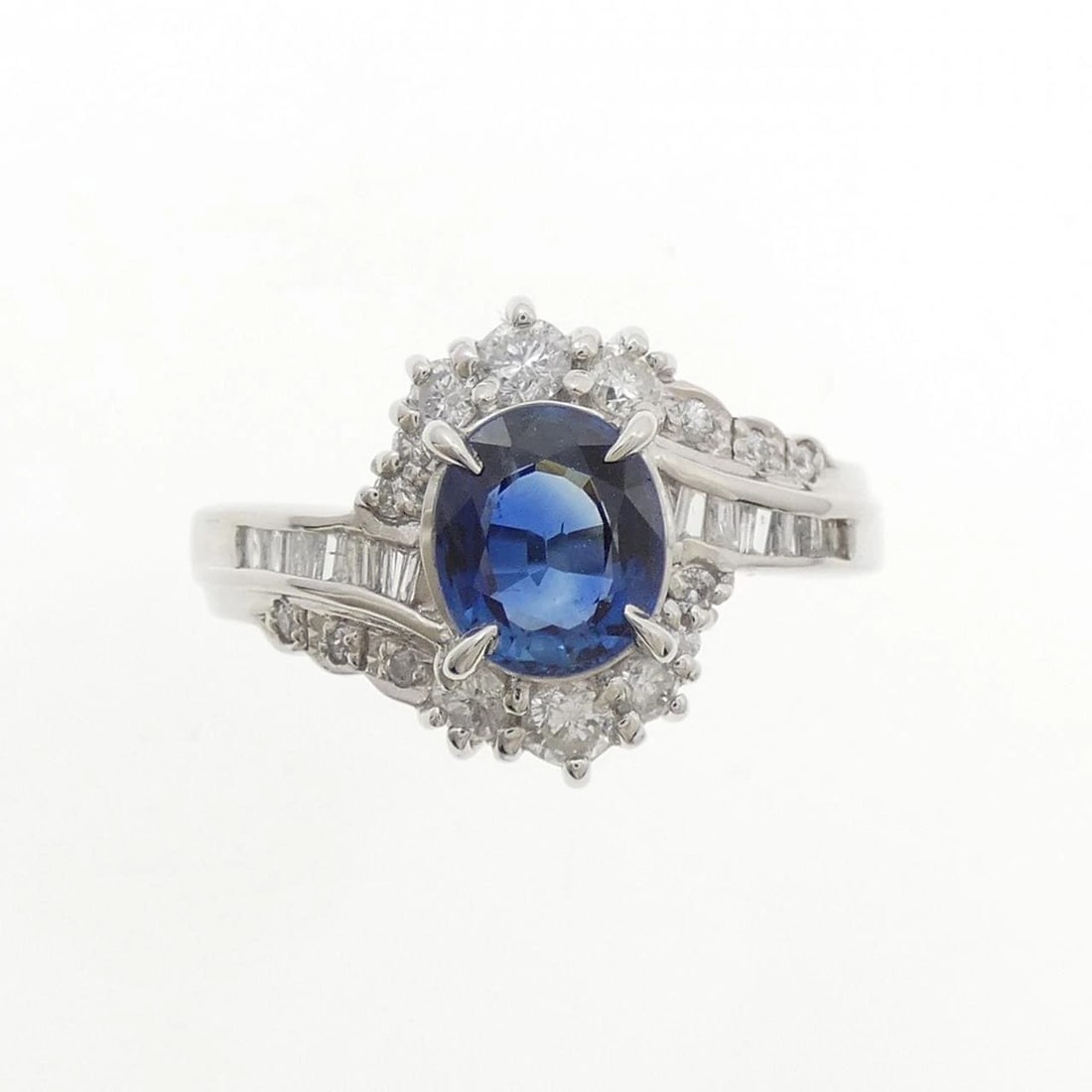 PT900 SAPPHIRE RING - 2