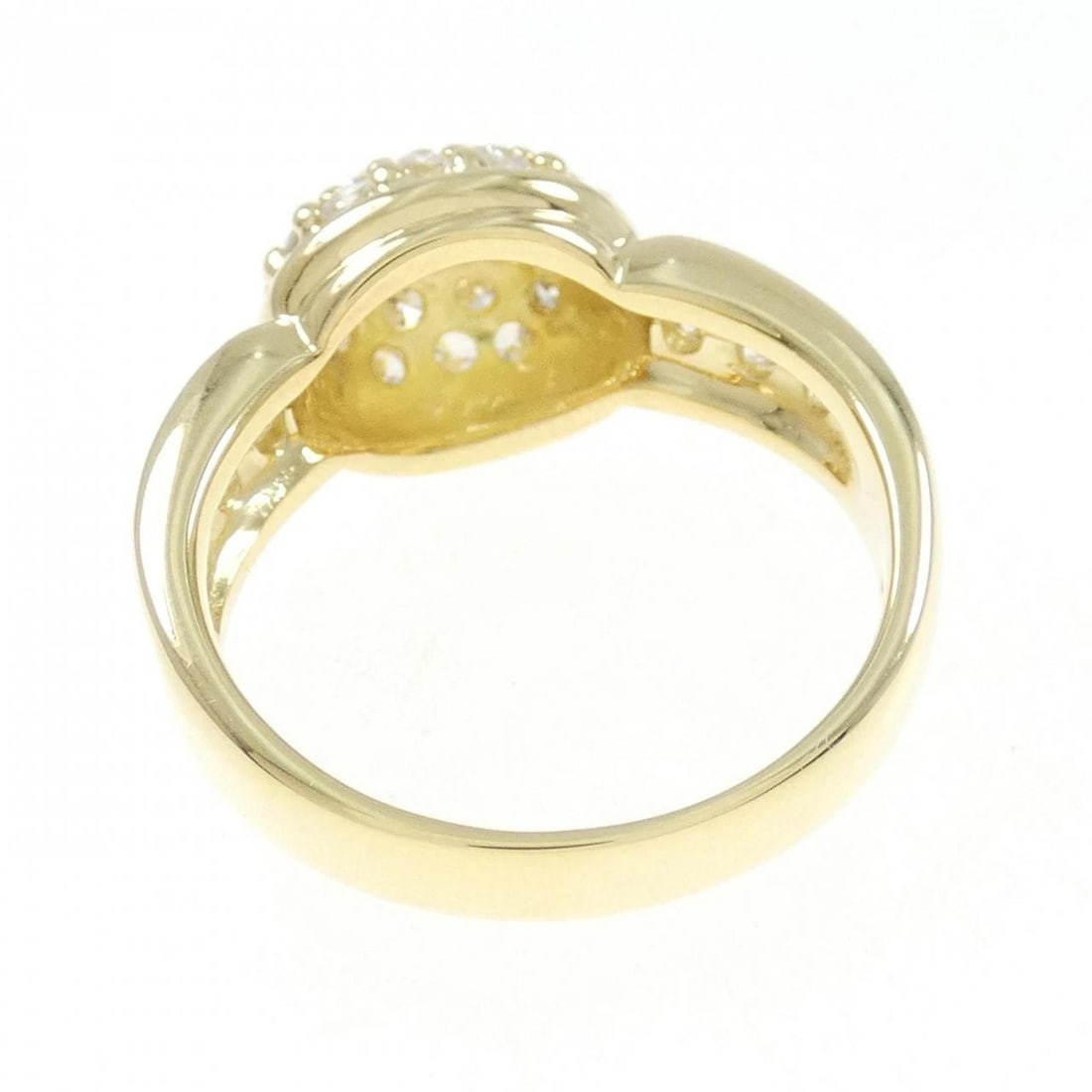 K18YG DIAMOND RING - 3