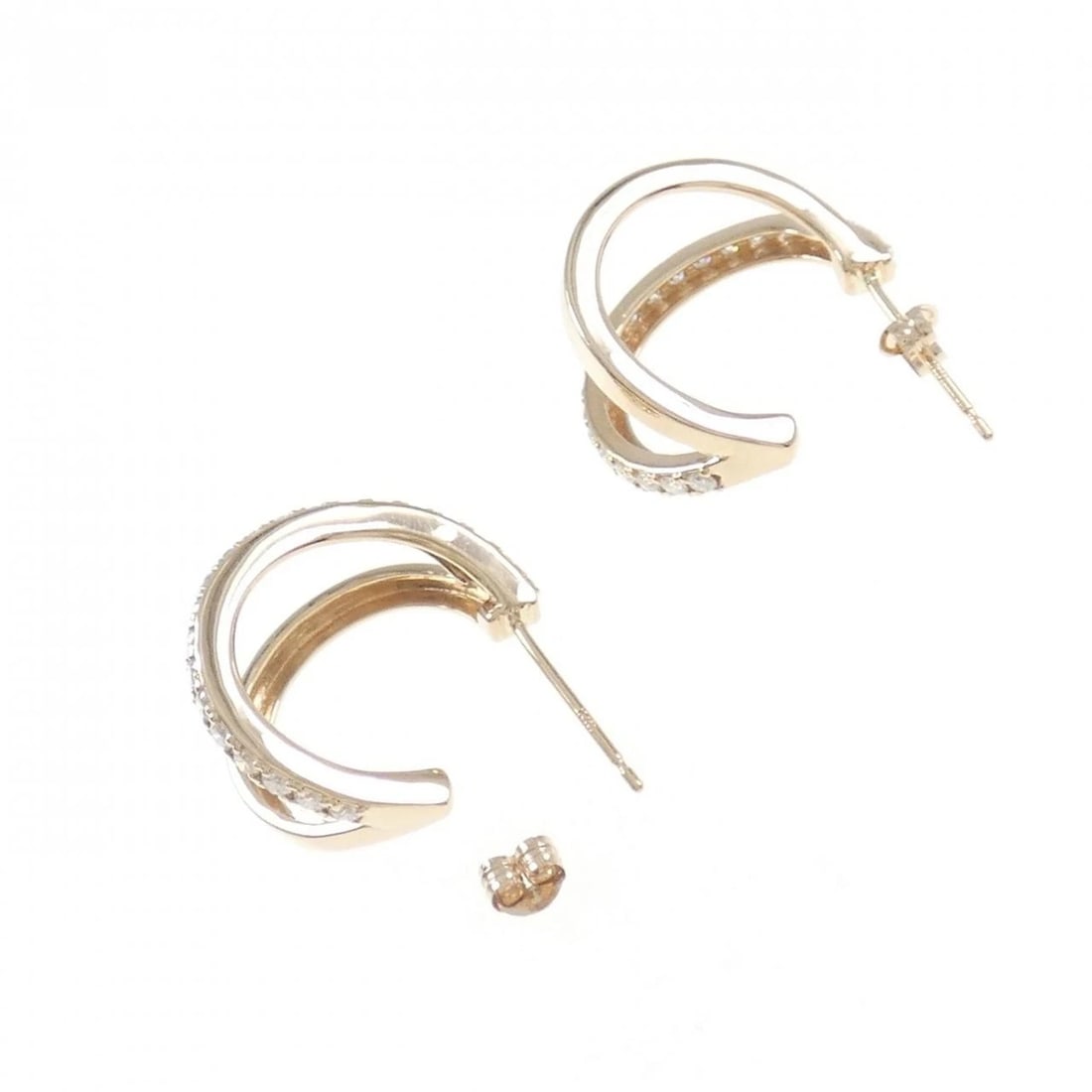 K18PG DIAMOND PIERCE - 3