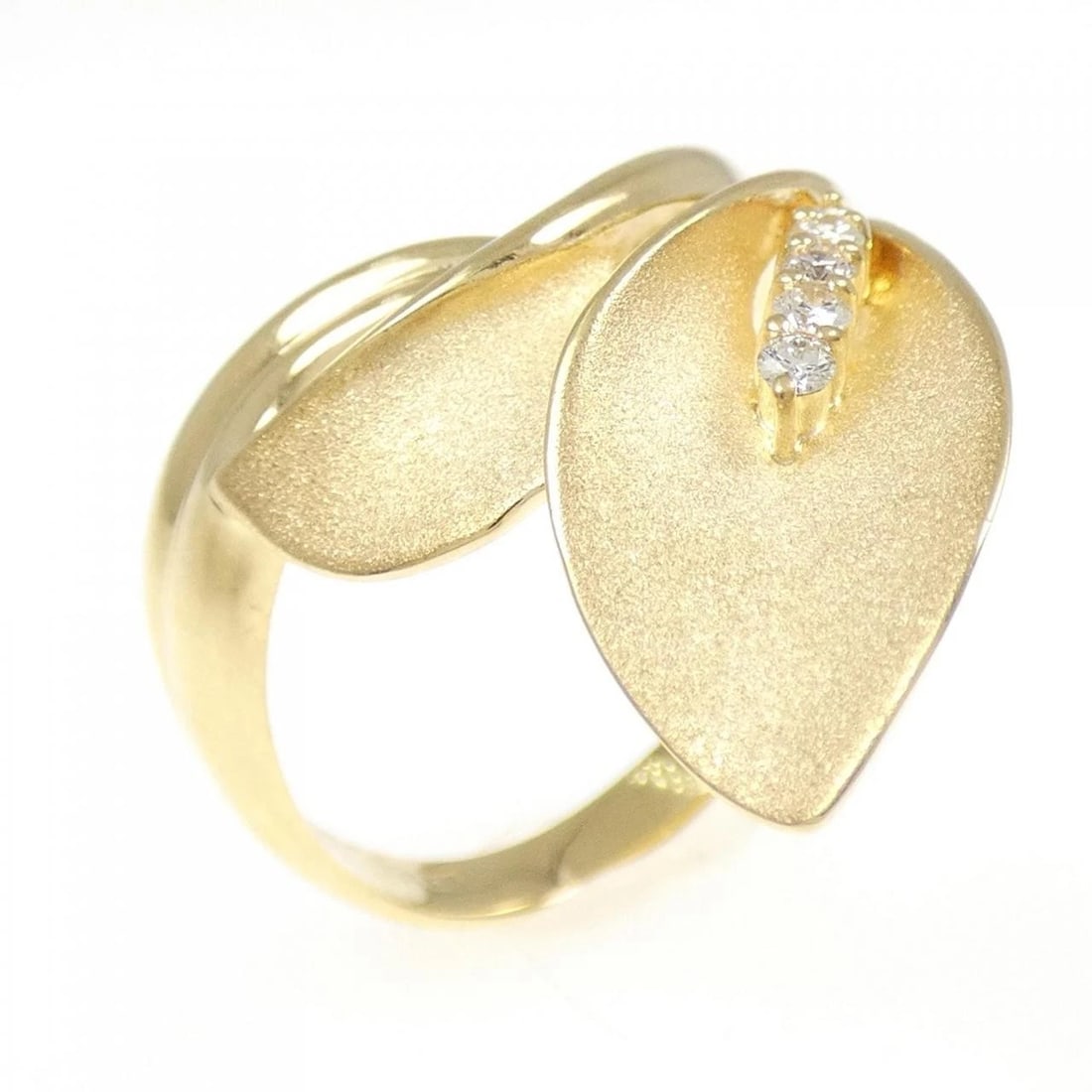 K18YG DIAMOND RING: K18YG Diamond Ring Brand: Unbranded Type: Diamond ring Material: K18 yellow gold, Color: yellow gold Size: US 10.5 Accessories: None Accessories Notice: When purchasing pre-owned goods,