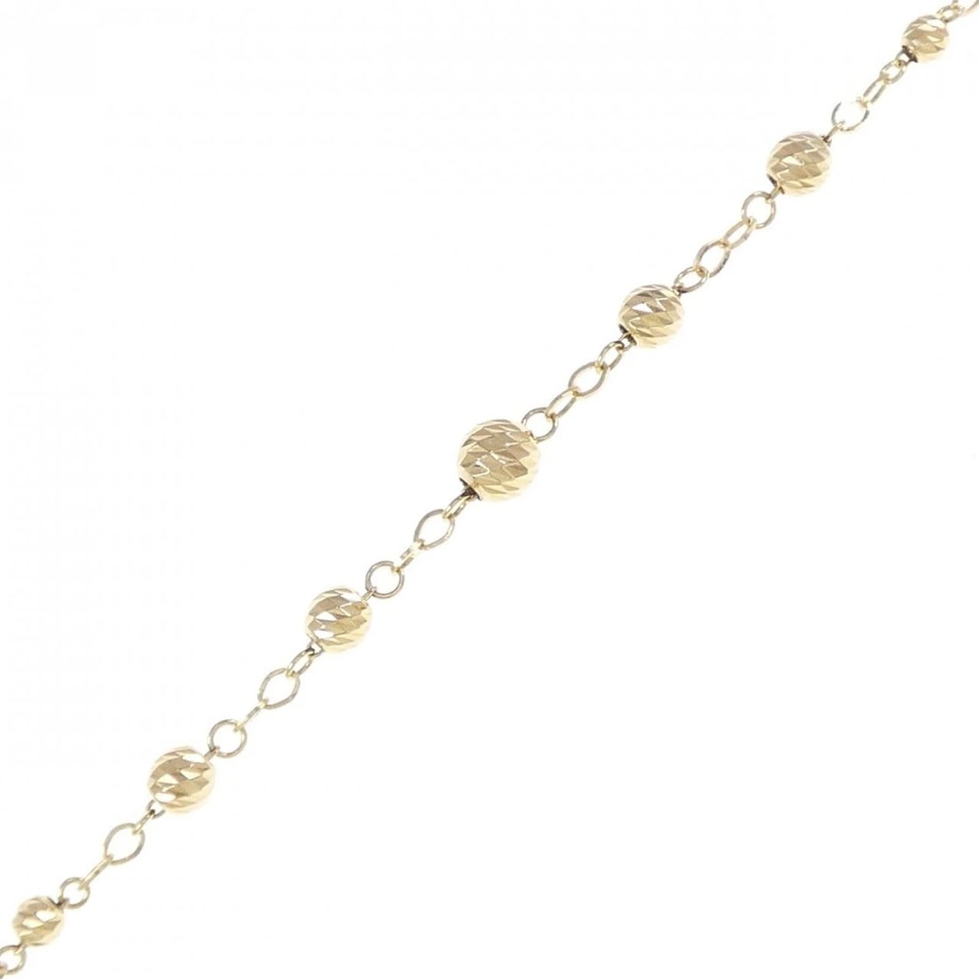 K18YG BRACELET: K18YG bracelet Brand: Unbranded Type: bracelet Material: K18 yellow gold, Color: yellow gold Size: 18cm,Actual Size Max width approx: 4.8mm Accessories: None Accessories Notice: When