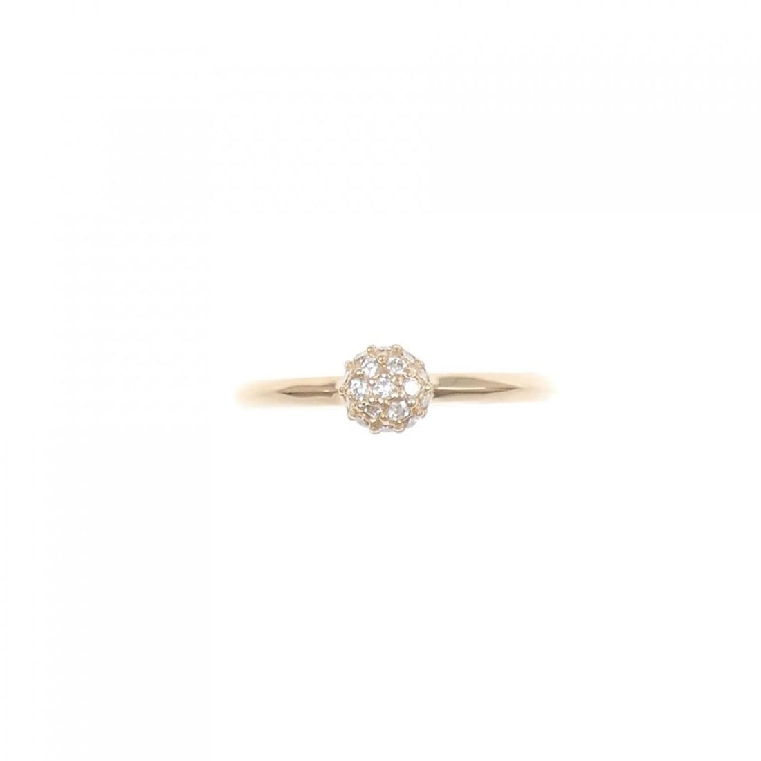 K18PG DIAMOND RING - 2