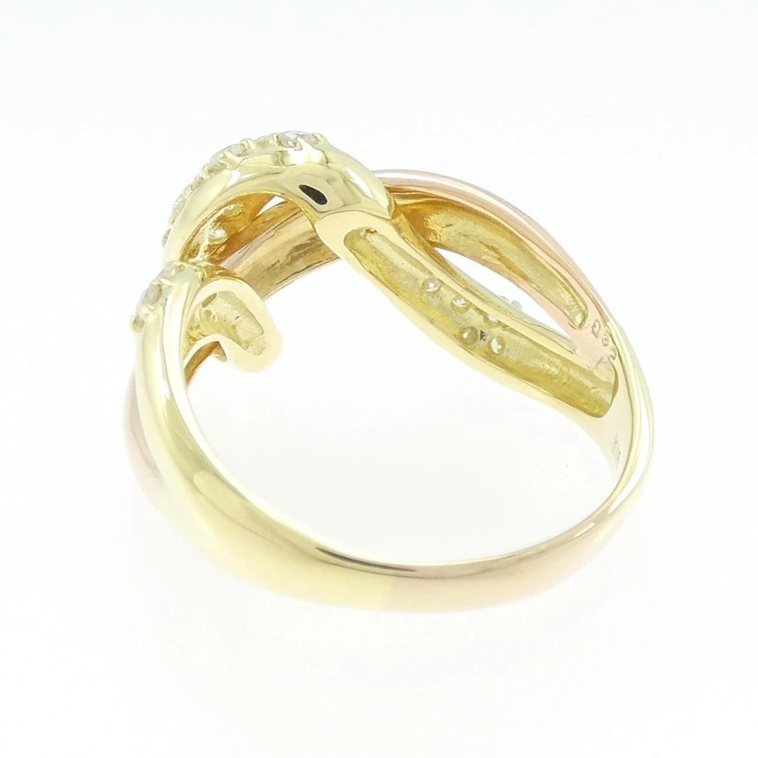 K18YG/K18PG DIAMOND RING - 3
