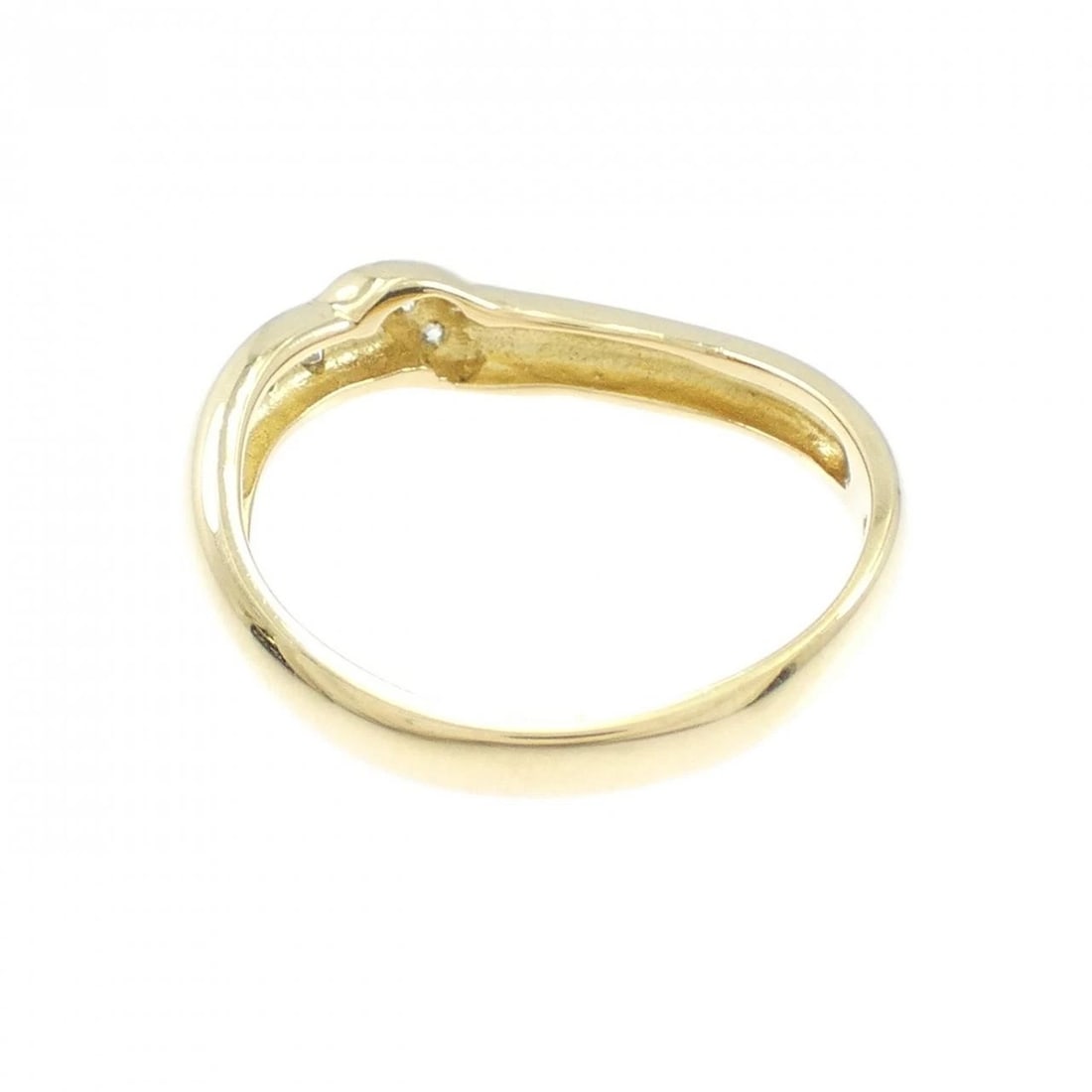 K18YG DIAMOND RING - 3