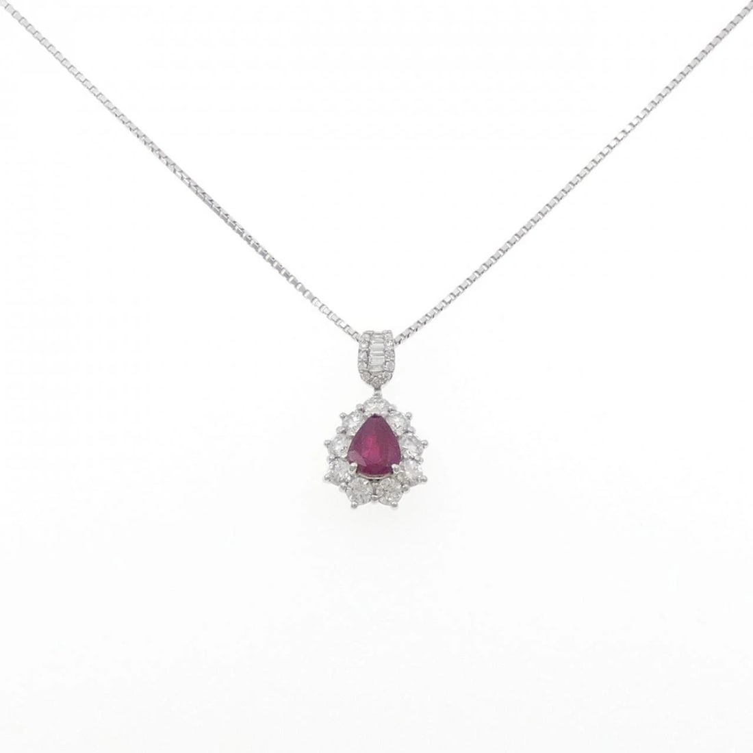 PT950/PT850 RUBY NECKLACE (1 of 3)