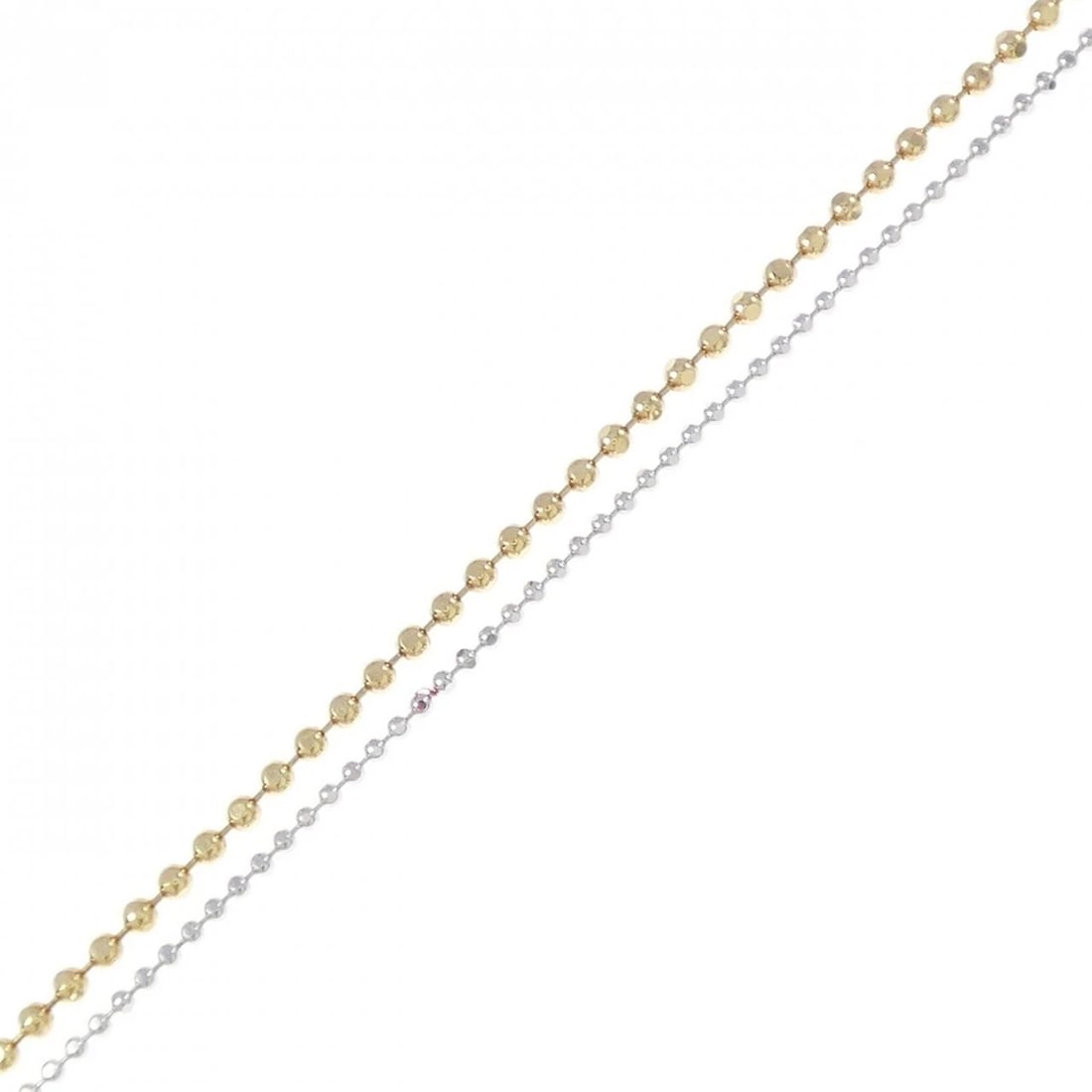 K18YG/K18WG BRACELET: K18YG/K18WG Bracelet Brand: Unbranded Type: bracelet Material: 18K Yellow Gold/18K White Gold, Color: none Size: 18cm,Actual Size Max width approx.: 1.5mm Accessories: None Accessories Not