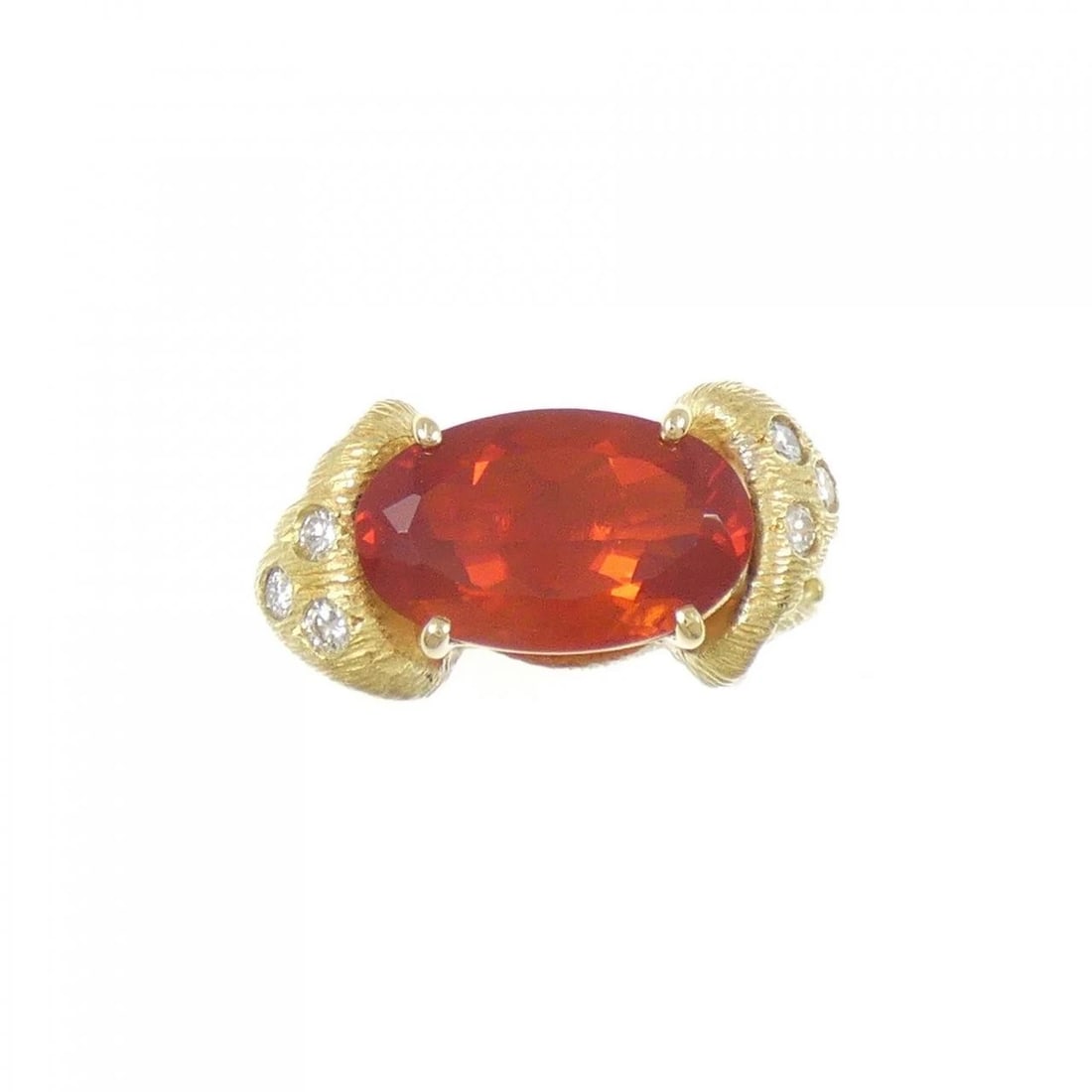 K18YG OPAL RING - 2
