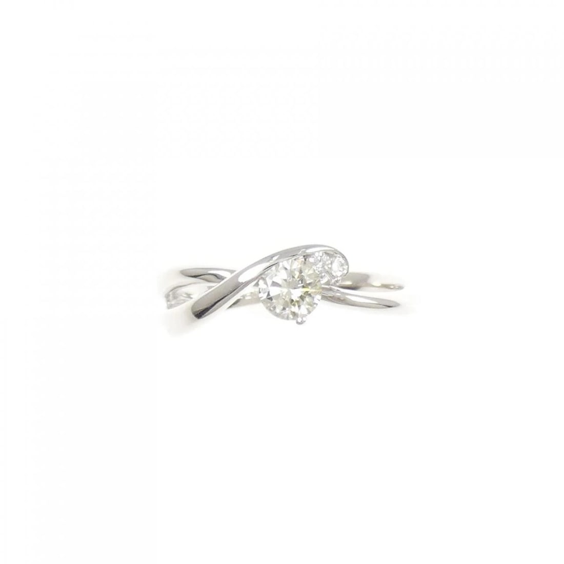 K18WG DIAMOND RING: K18WG Diamond Ring Brand: Unbranded Type: Diamond Ring Material: K18 white gold, Color: white gold Size: US 6 Accessories: None Accessories Notice: When purchasing pre-owned goods, please