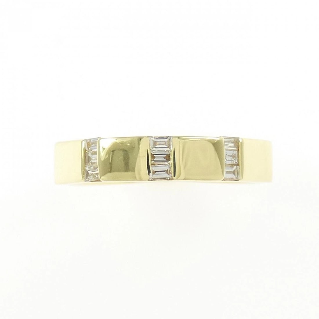 K18YG DIAMOND RING - 2