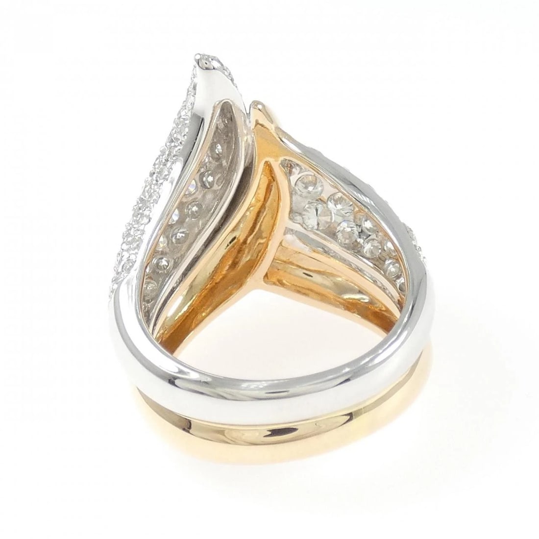 K18WG/K18PG DIAMOND RING - 3