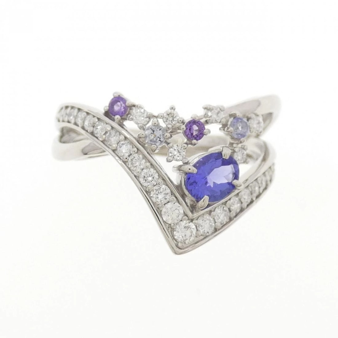 PT900 COLOR STONE RING - 2