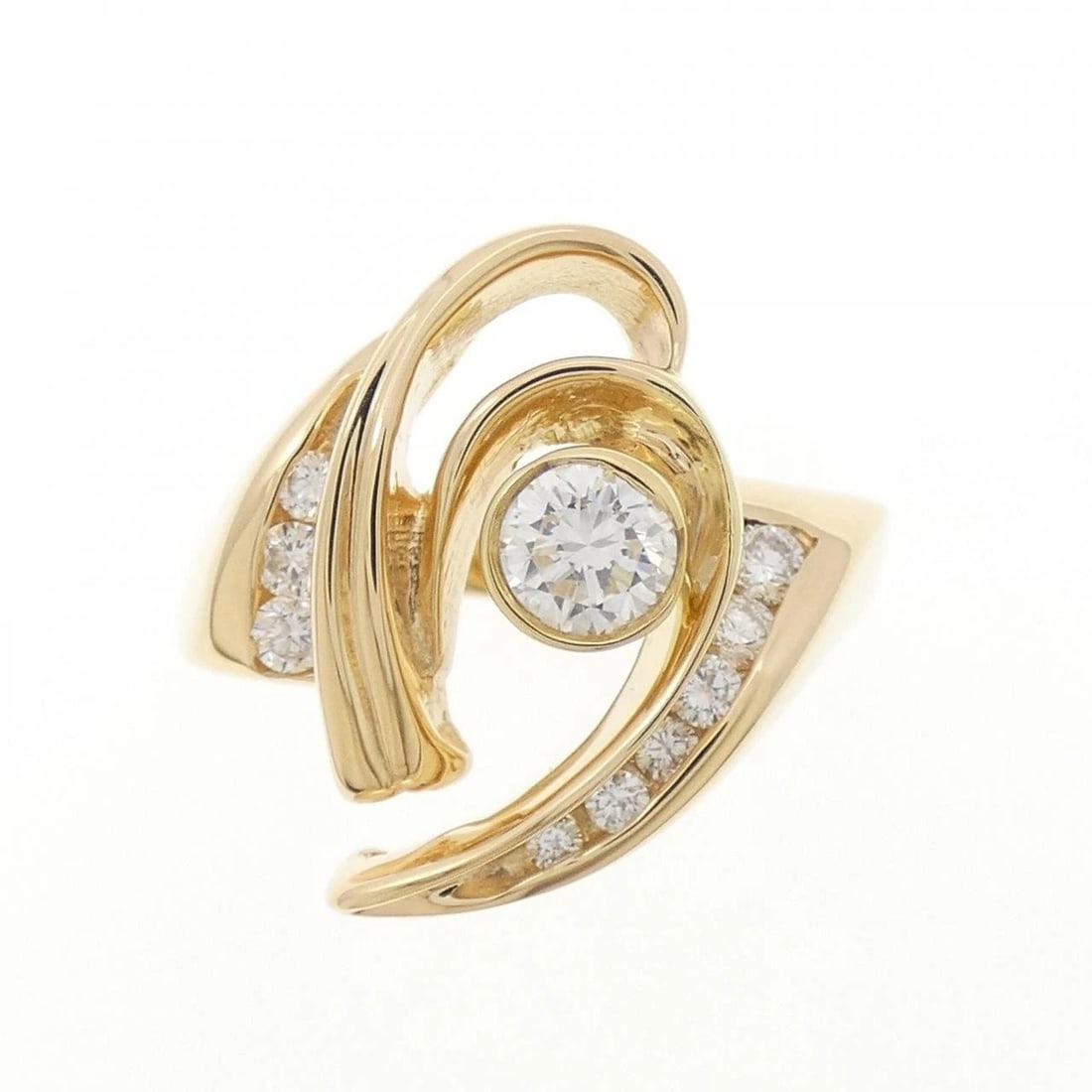 18KYG DIAMOND RING - 2