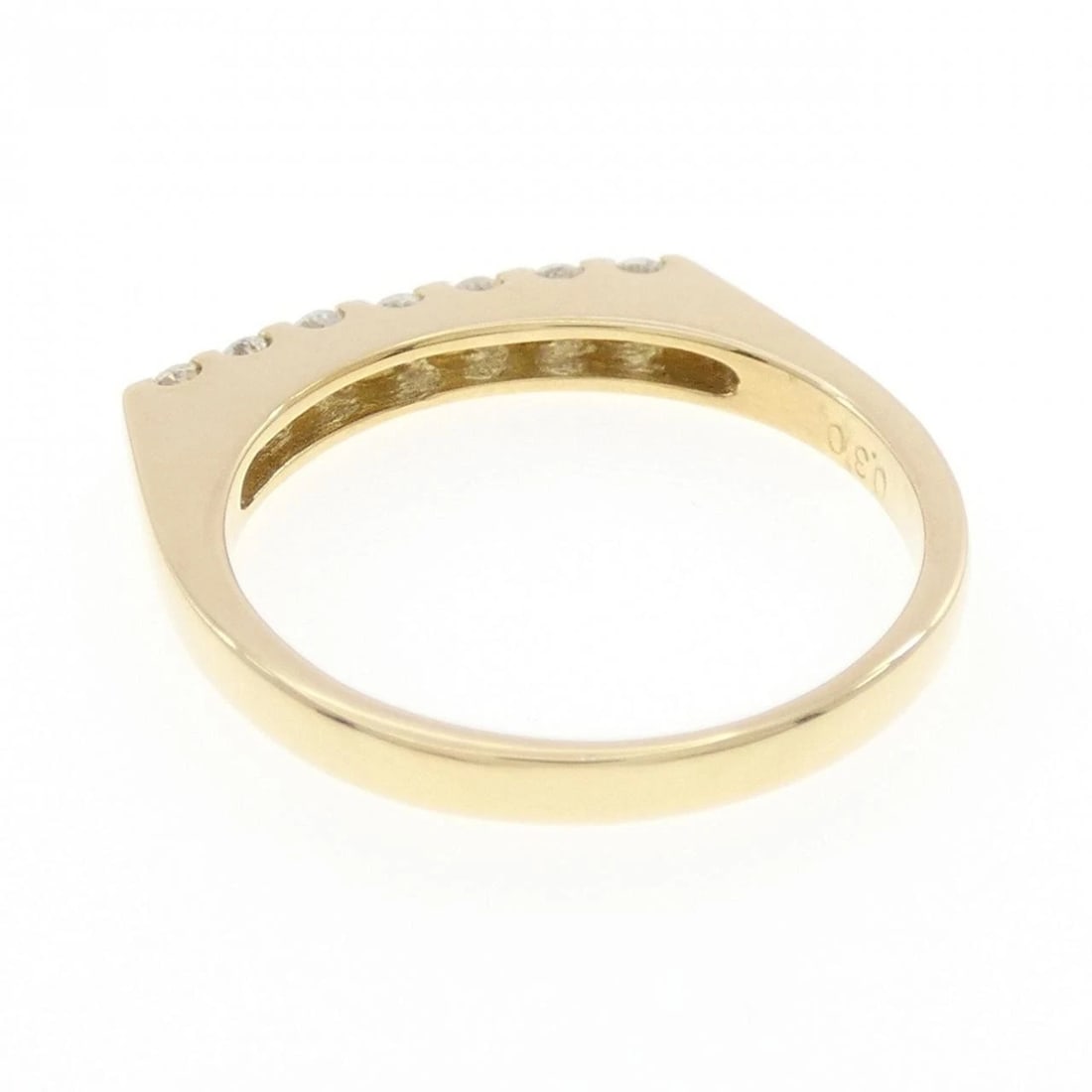 K18YG DIAMOND RING - 3