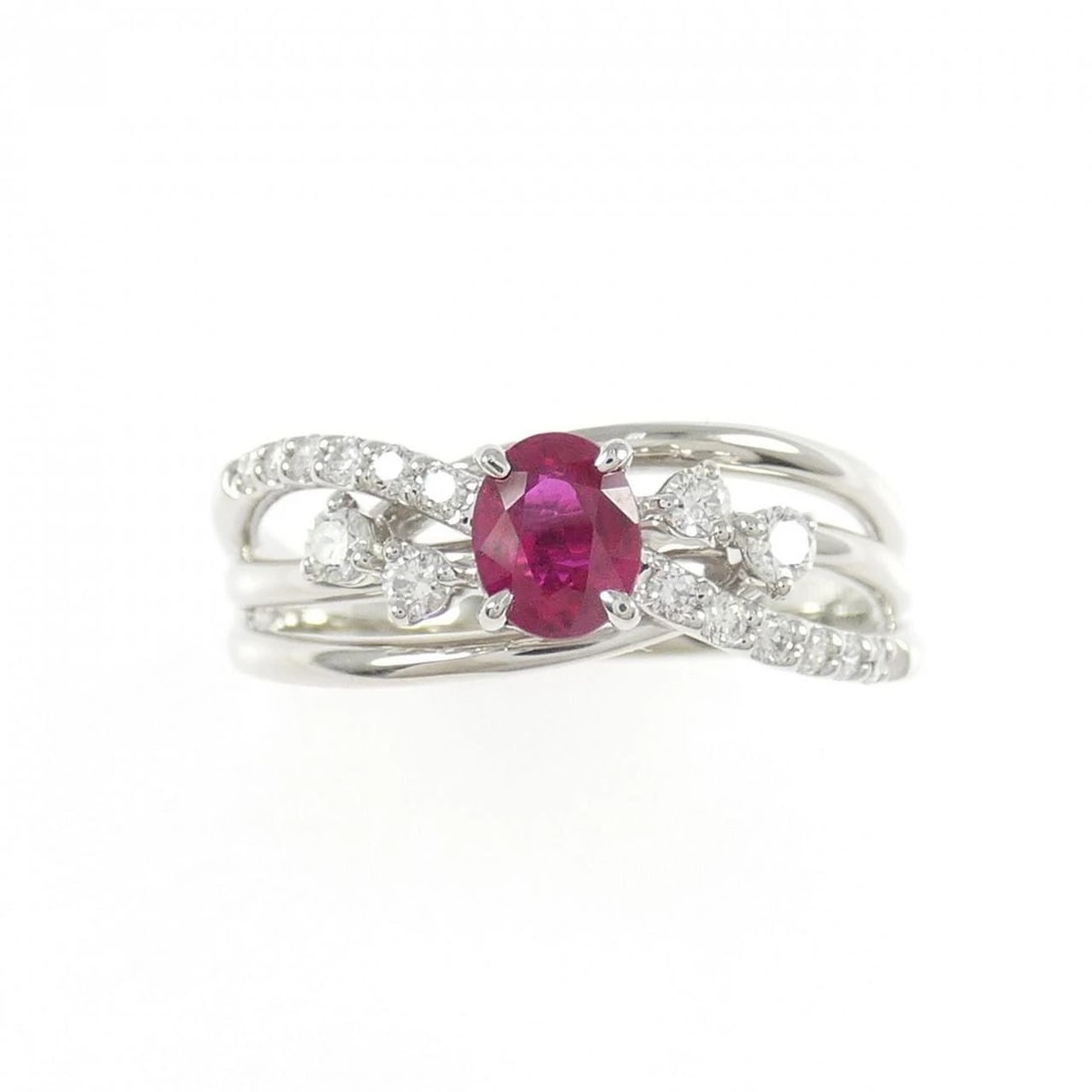 PT900 RUBY RING - 2