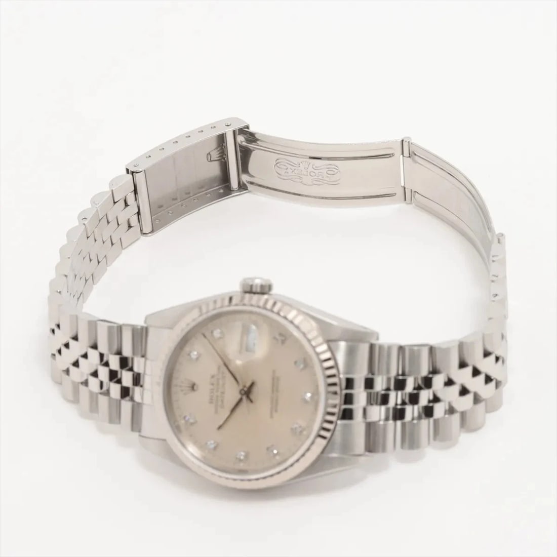 ROLEX DATEJUST SS×WG SILVER - 4