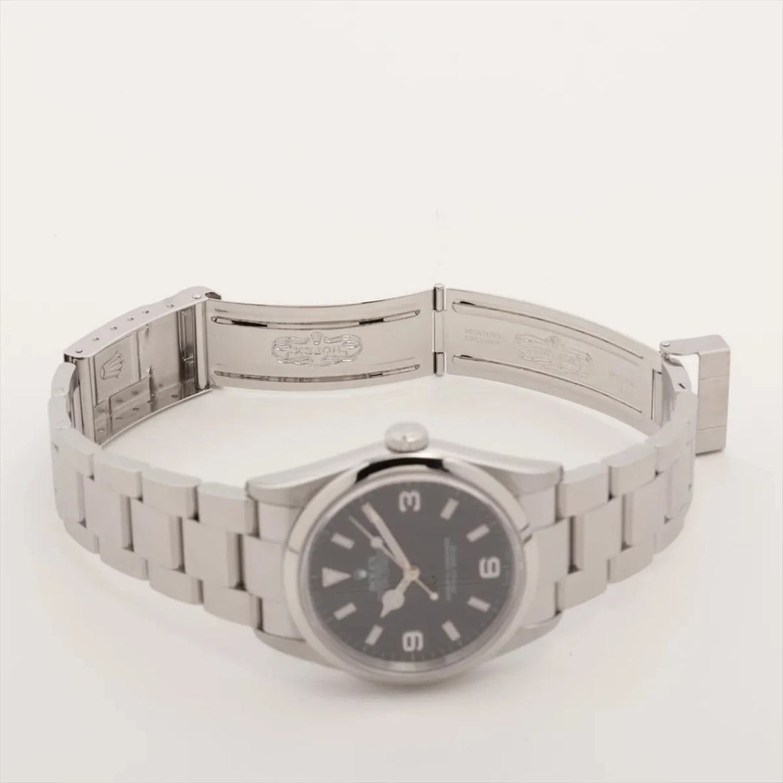 ROLEX EXPLORER SS BLACK - 4