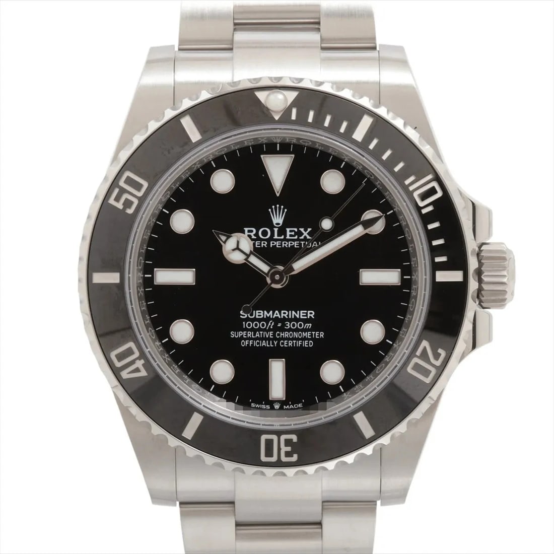 ROLEX SUBMARINER SS BLACK: Rolex Submariner SS black Brand: Rolex Type: Wristwatch Material: SS Color: Dial Color Black Size: Case:W1.6 x H1.6inch / W41 x H41 Circumference of Wrist:7.7inch / 19.5 Accessories: None