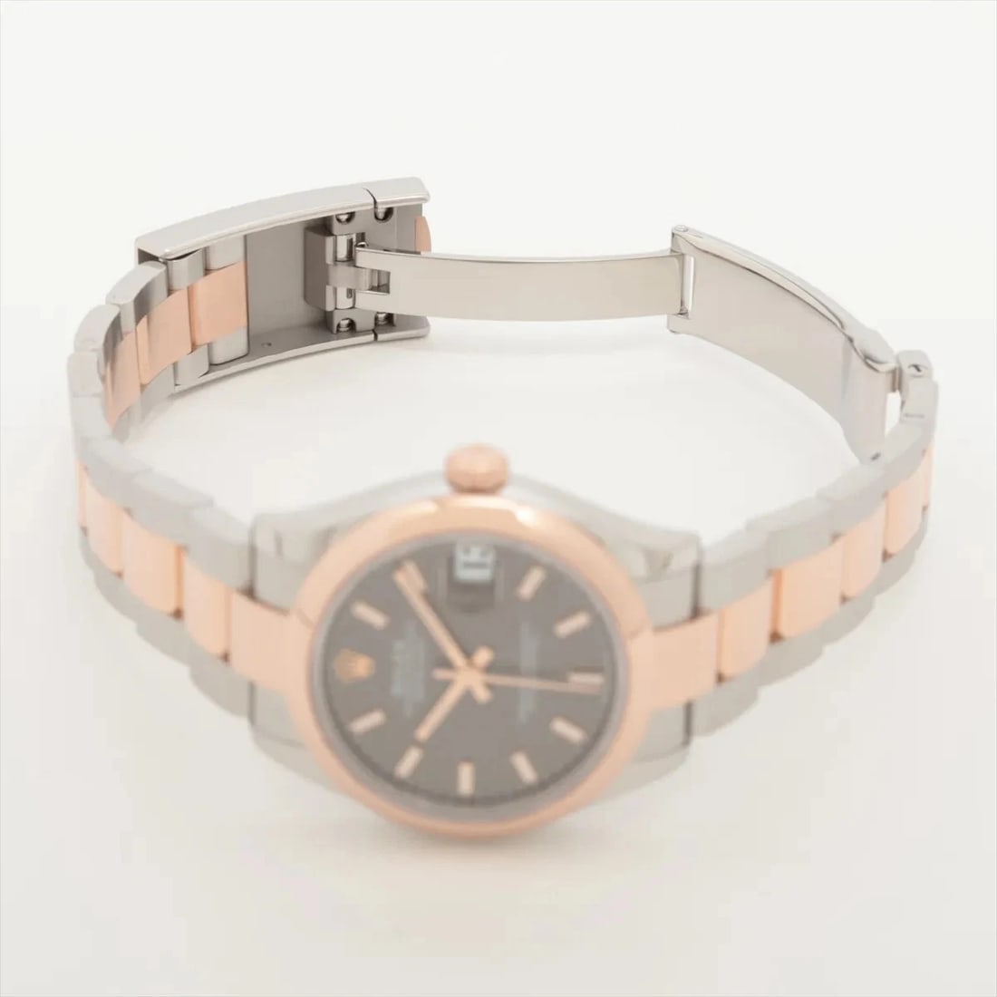 ROLEX DATEJUST PG×SS GRAY - 4