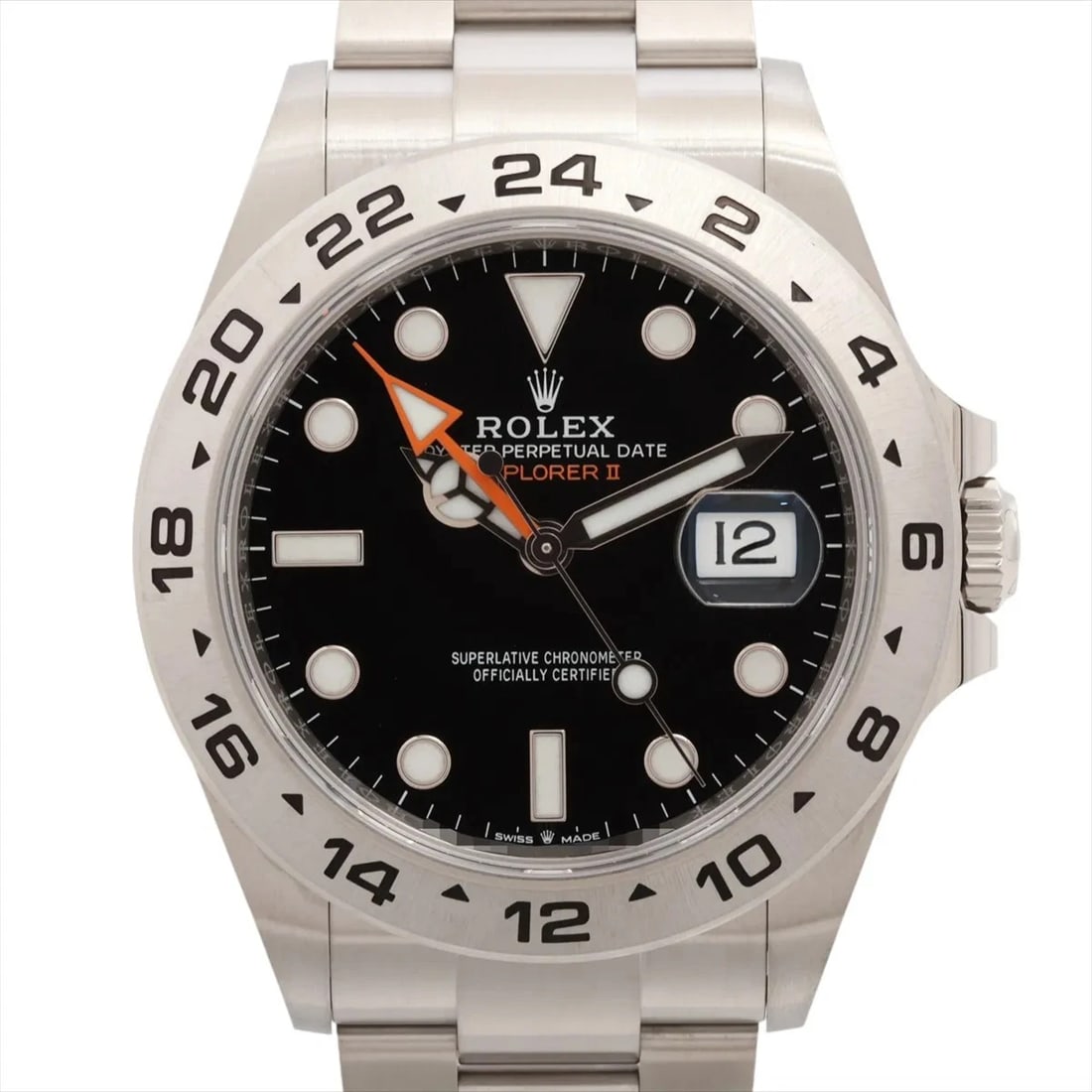 ROLEX EXPLORER SS BLACK: Rolex Explorer SS black Brand: Rolex Type: Wristwatch Material: SS Color: Dial Color Black Size: Case:W1.6 x H1.6inch / W42 x H42 Circumference of Wrist:7.5inch / 19 Accessories: None