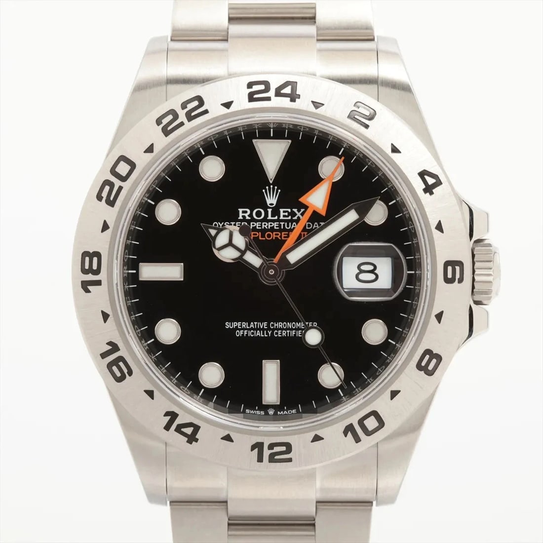 ROLEX EXPLORER SS BLACK: Rolex Explorer SS black Brand: Rolex Type: Wristwatch Material: SS Color: Dial Color Black Size: Case:W1.6 x H1.6inch / W42 x H42 Circumference of Wrist:7.3inch / 18.5 Accessories: None Ac