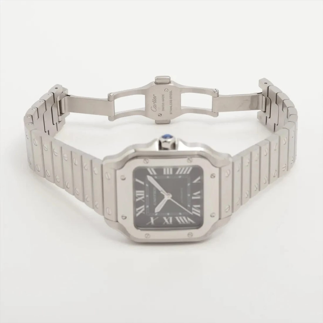 CARTIER SANTOS SS GREEN GRADIENT - 4