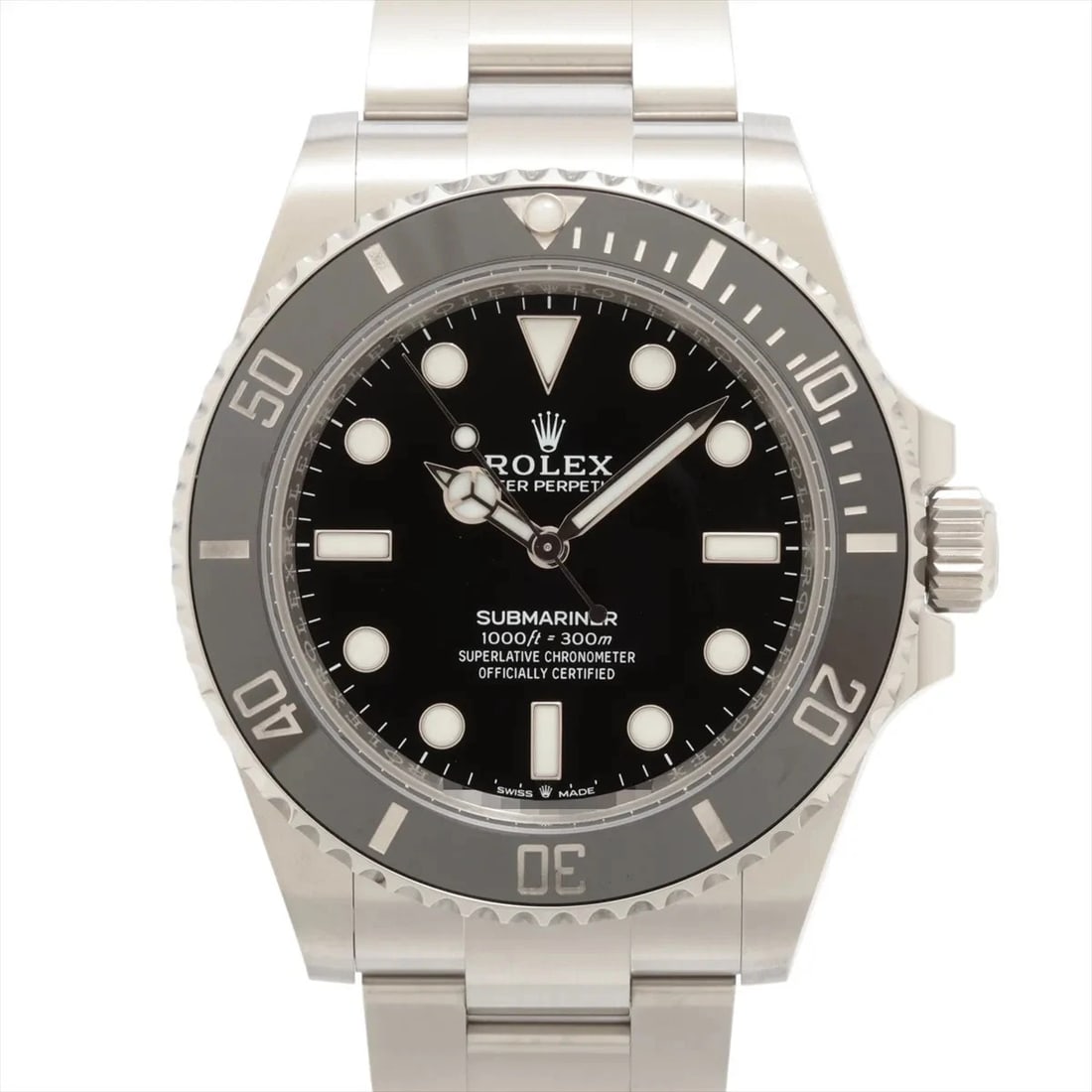 ROLEX SUBMARINER SS BLACK: Rolex Submariner SS black Brand: Rolex Type: Wristwatch Material: SS Color: Dial Color Black Size: Case:W1.6 x H1.6inch / W41 x H41 Circumference of Wrist:7.7inch / 19.5 Accessories: None
