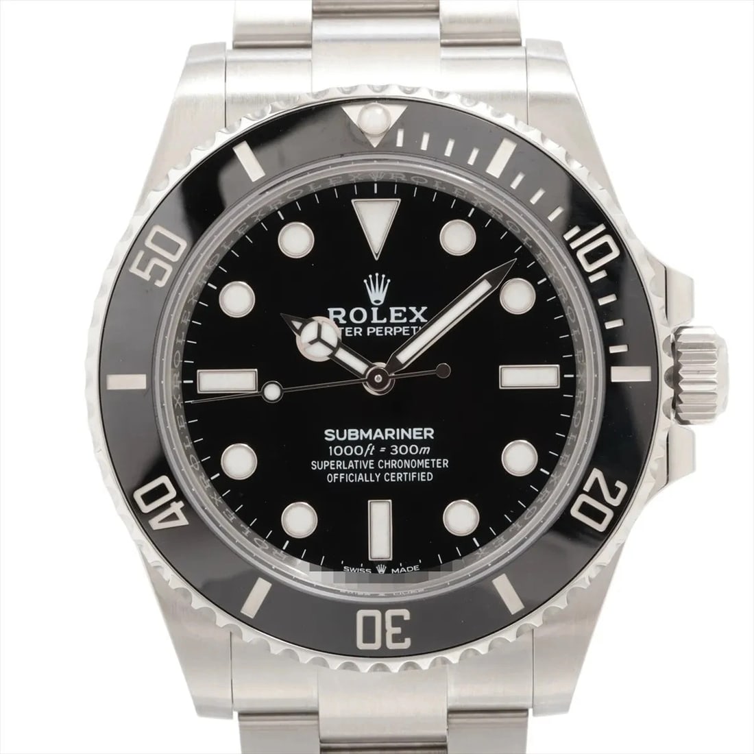 ROLEX SUBMARINER SS BLACK: Rolex Submariner SS black Brand: Rolex Type: Wristwatch Material: SS Color: Dial Color Black Size: Case:W1.6 x H1.6inch / W41 x H41 Circumference of Wrist:7.3inch / 18.5 Accessories: None