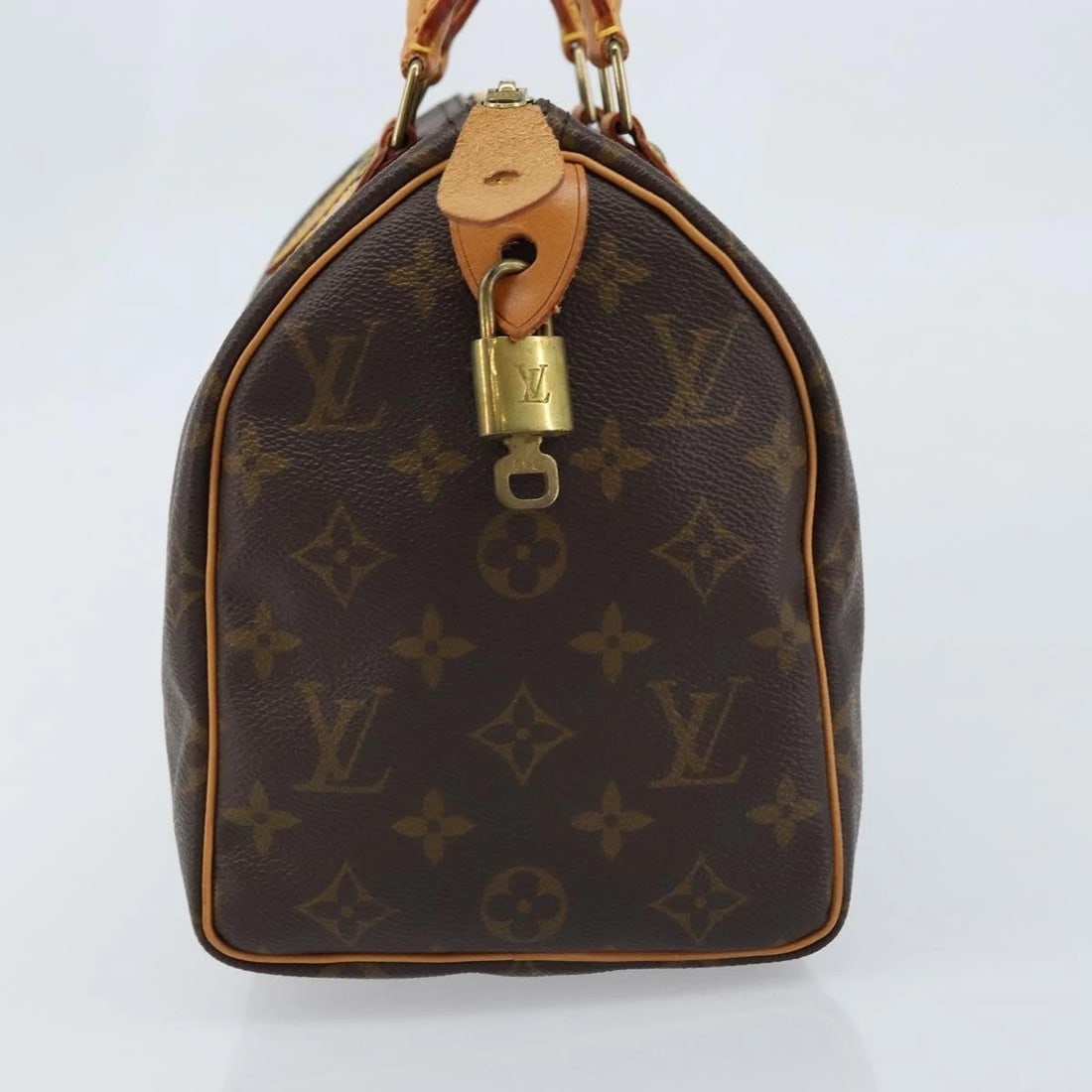 LOUIS VUITTON MONOGRAM SPEEDY 25 HAND BAG - 4