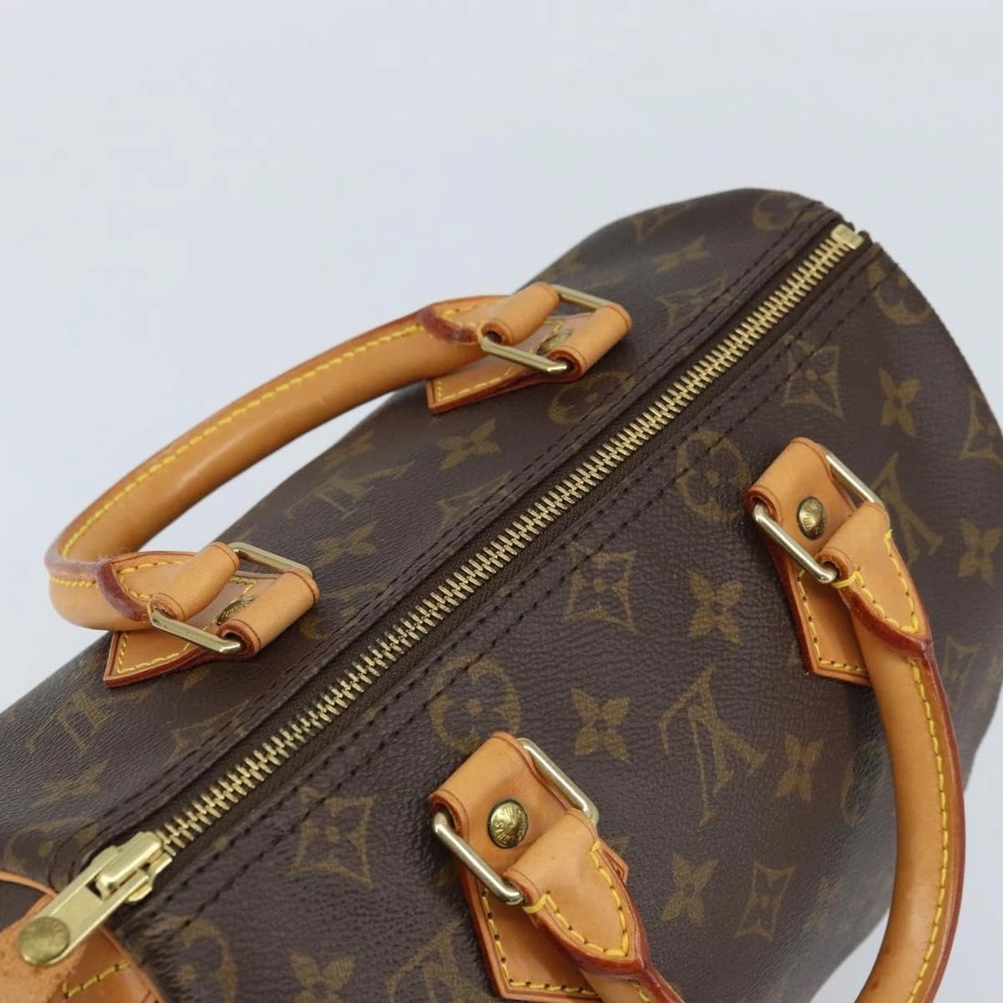 LOUIS VUITTON MONOGRAM SPEEDY 25 HAND BAG - 6