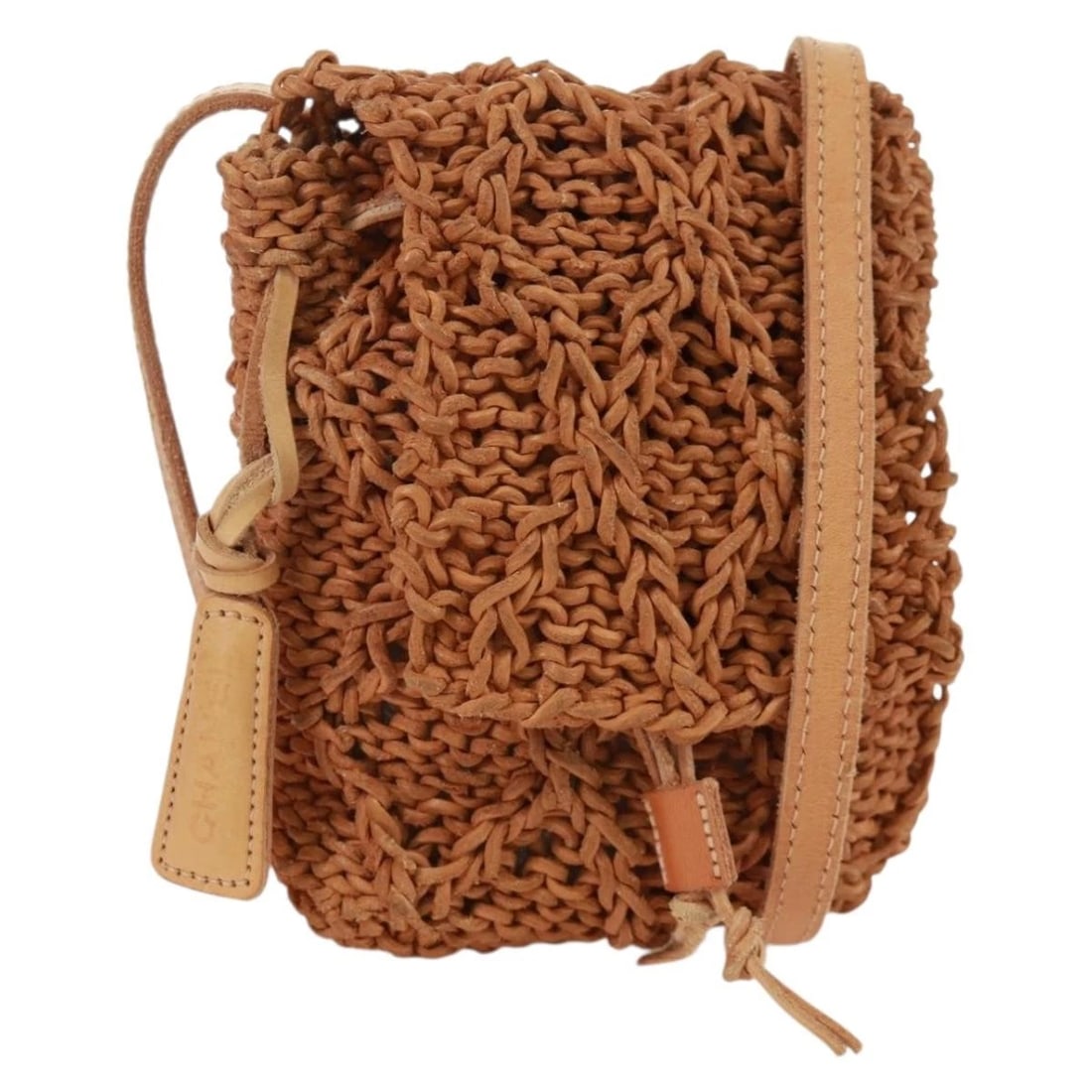 CHANEL SHOULDER BAG LEATHER BROWN SILVER: CHANEL Shoulder Bag Leather Brown Silver Brand: CHANEL Type: Shoulder Bag Material: Leather Color: Brown/Silver Size: W5.5 x H6.7 x D0.8inch(Approx) Shoulder Drop:23.6inch(Approx) Accessories: No