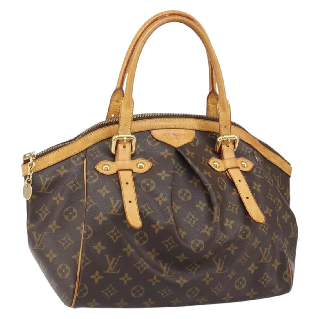 LOUIS VUITTON MONOGRAM TIVOLI GM SHOULDER BAG: LOUIS VUITTON Monogram Tivoli GM Shoulder Bag Brand: LOUIS VUITTON Type: Shoulder Bag Material: Monogram Canvas Color: Monogram Size: W13.4 x H11.0 x D7.9inch(Approx) Accessories: None Acc