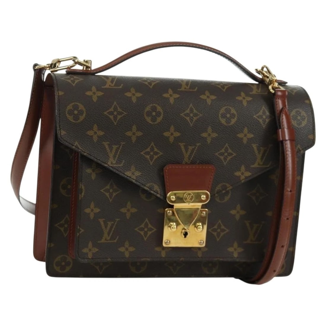 LOUIS VUITTON MONOGRAM MONCEAU28 HAND BAG: LOUIS VUITTON Monogram Monceau28 Hand Bag Brand: LOUIS VUITTON Type: Hand Bag Material: Monogram Canvas Color: Monogram Size: W11.0 x H8.7 x D3.1inch(Approx) Shoulder:40.6 - 46.5inch(Approx) Acce