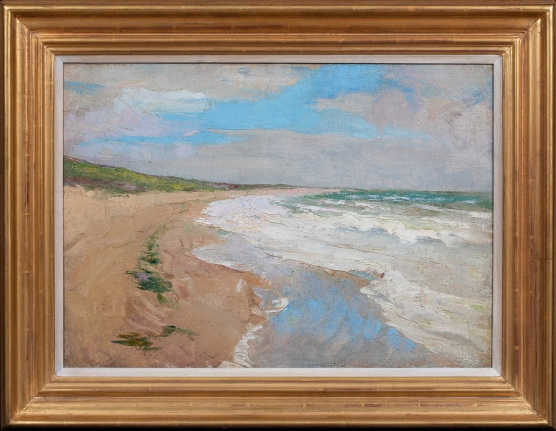 BEACH LANDSCAPE OIL PAINTING (1 of 8)