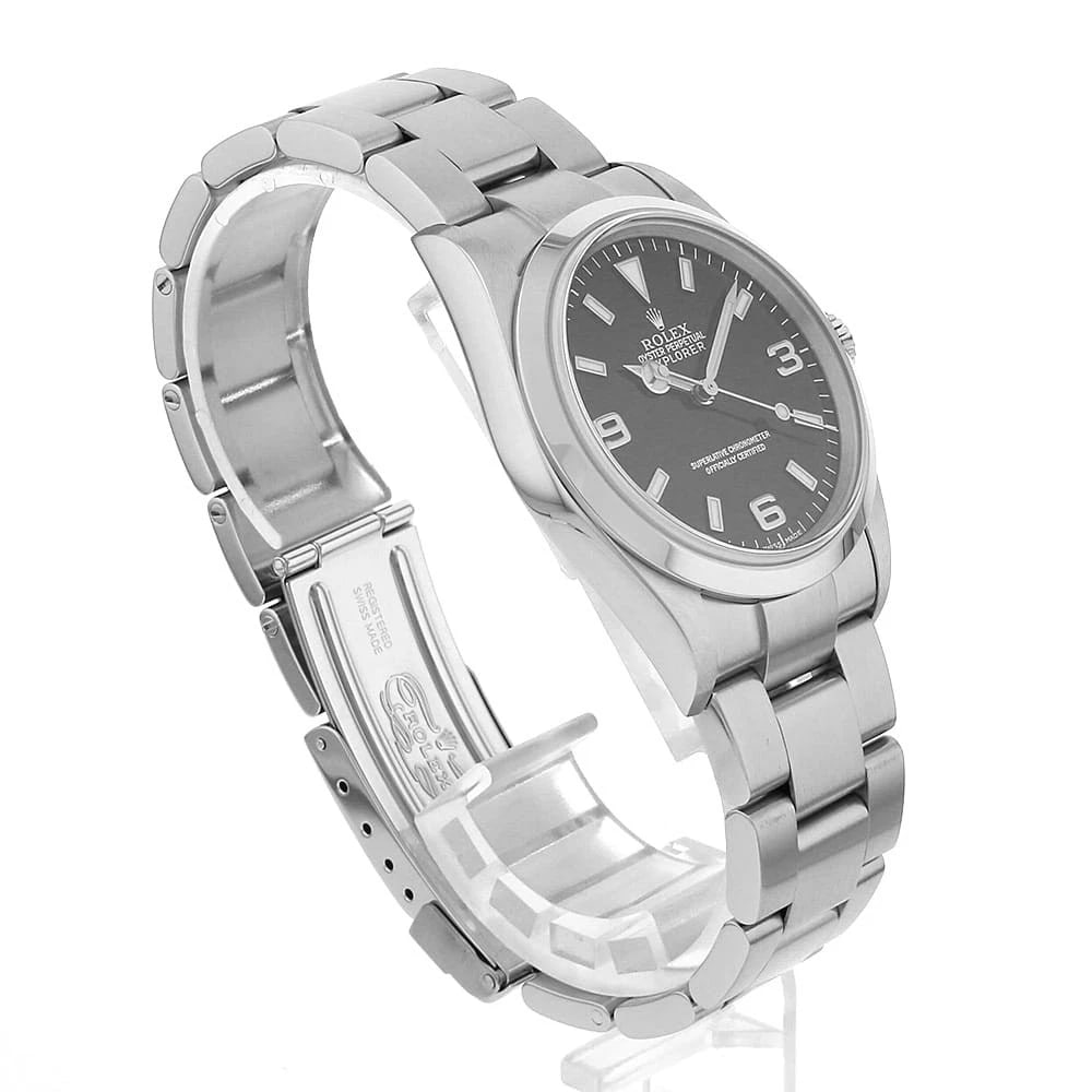 ROLEX EXPLORER BLACK WATCH - 3