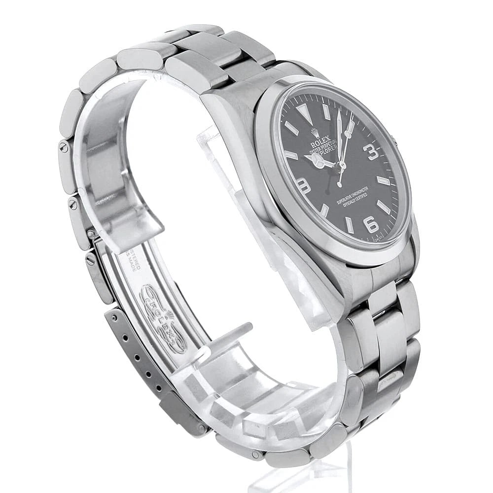 ROLEX EXPLORER BLACK WATCH - 3