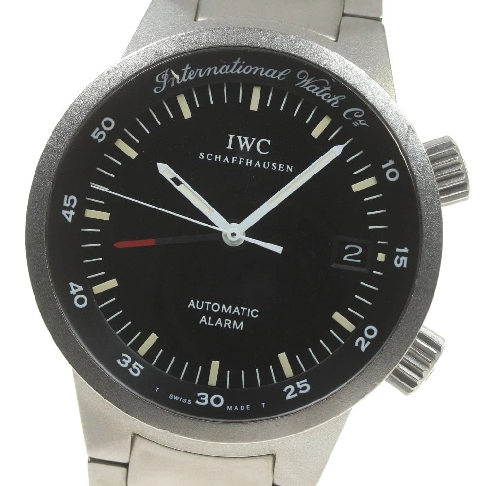 IWC SCHAFFHAUSEN BLACK WATCH (1 of 3)
