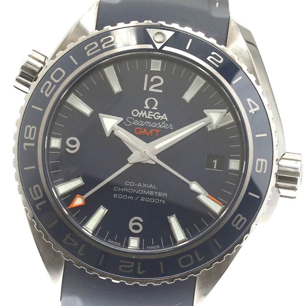 OMEGA SEAMASTER PLANET OCEAN GMT WATCH (1 of 2)