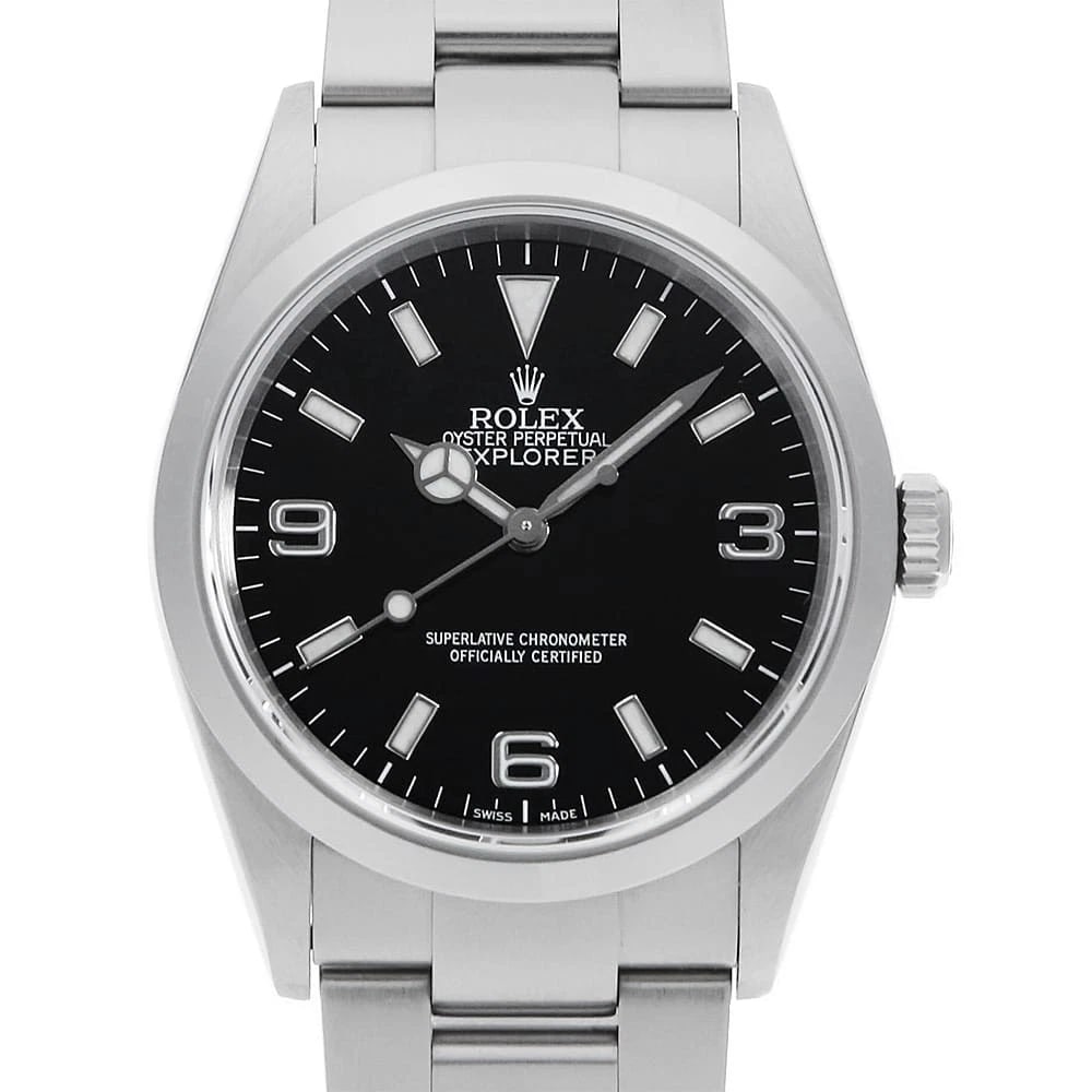 ROLEX EXPLORER BLACK WATCH (1 of 6)
