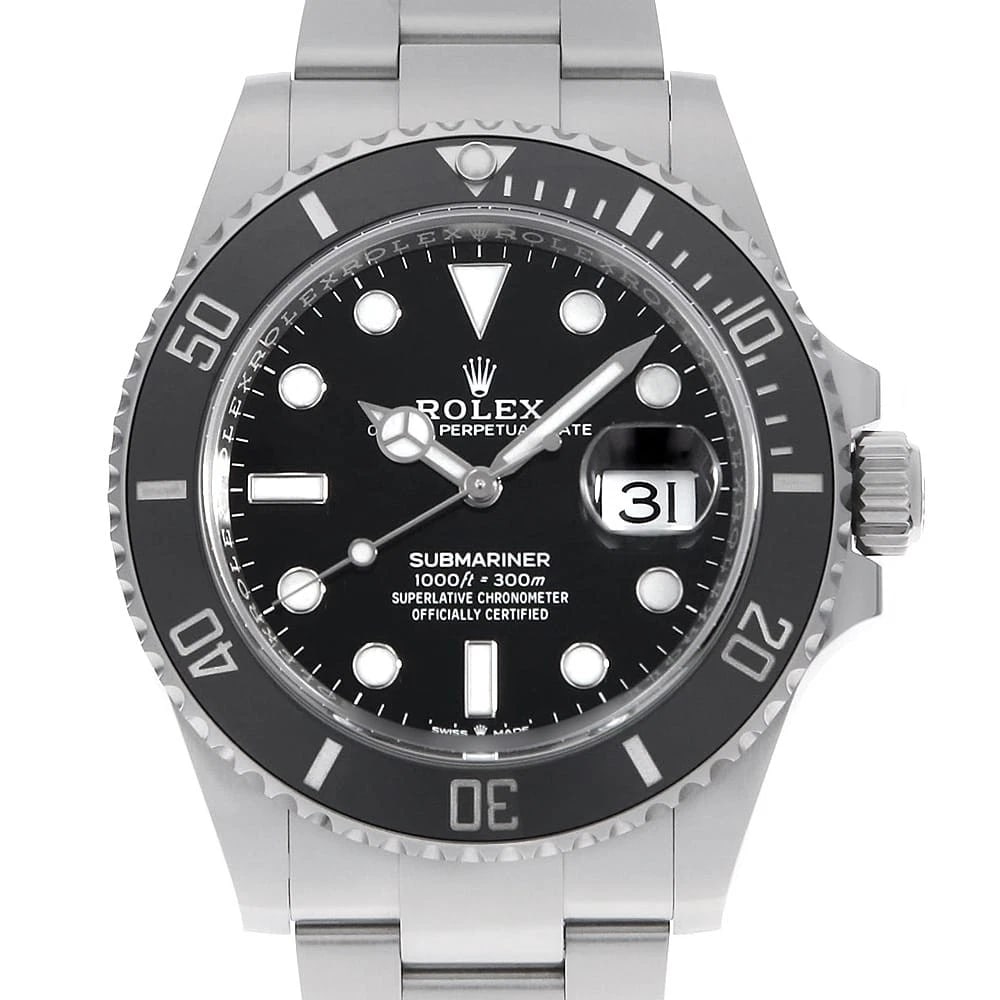 ROLEX SUBMARINER BLACK WATCH: ROLEX SUBMARINER black Watch Brand: ROLEX Type: Wrist watch Material: Band Material Stainless Steel, Case Material Stainless Steel Color: Dial Color Black Size: Case:W41mm Circumference of