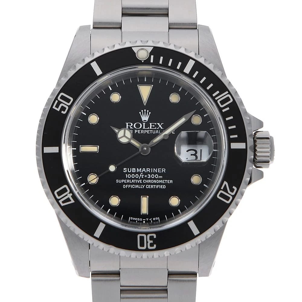 ROLEX SUBMARINER BLACK WATCH (1 of 5)