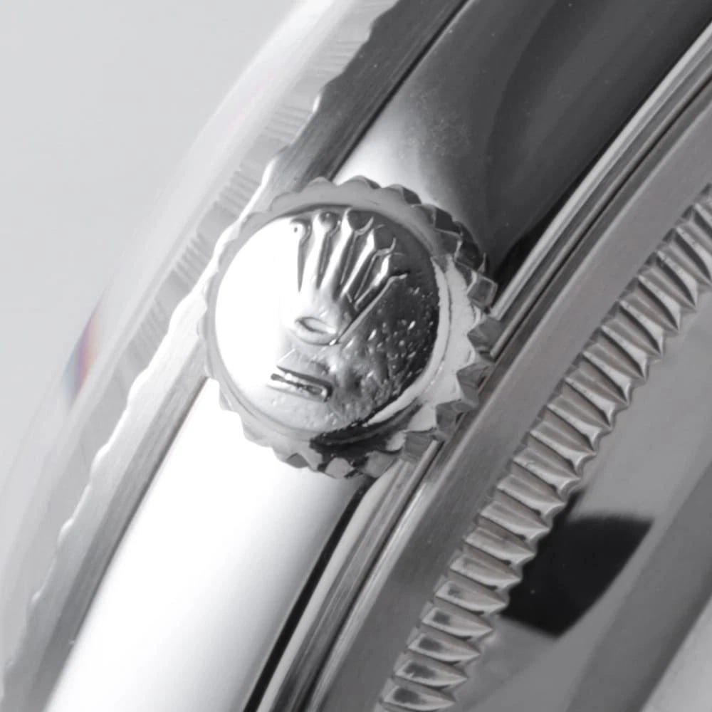 ROLEX DATEJUST SILVER WATCH - 4