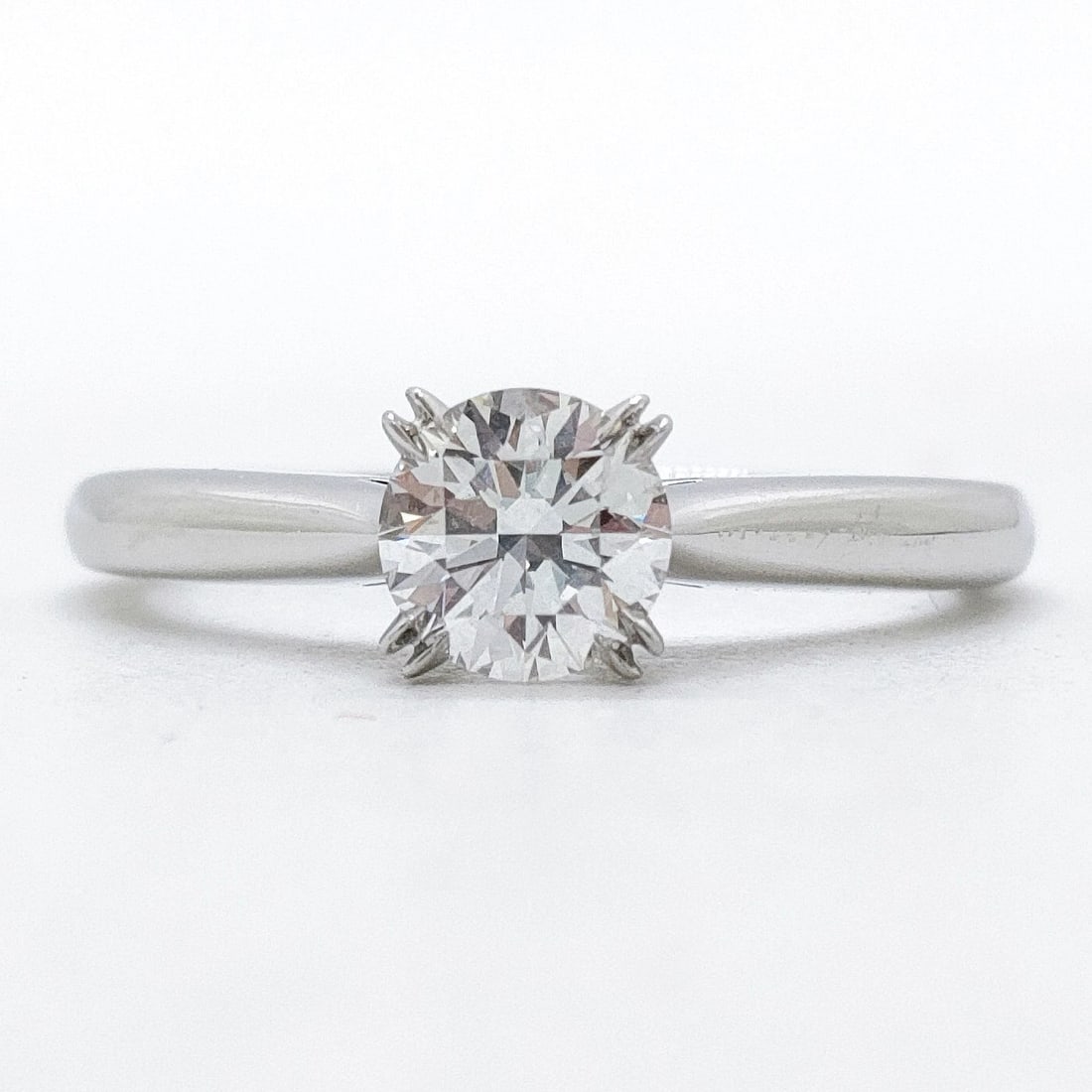 JEWELRY RING SOLITAIRE NATURAL DIAMOND PLATINUM (1 of 3)